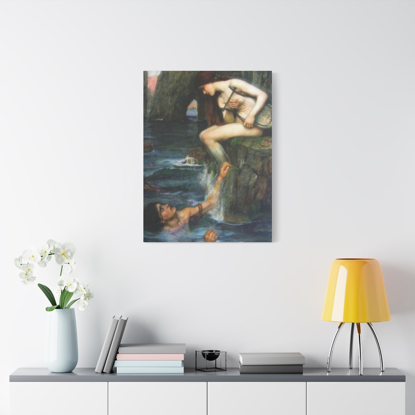 John William The Siren Wall Art & Canvas Prints