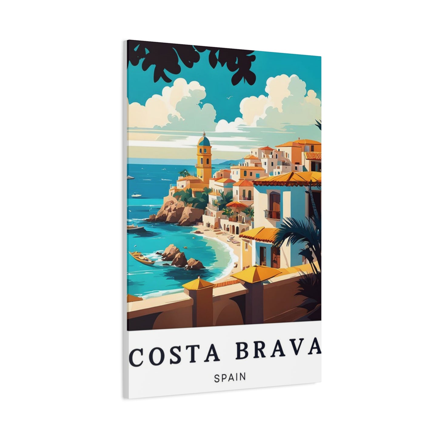 Costa Brava City Wall Art & Canvas Prints