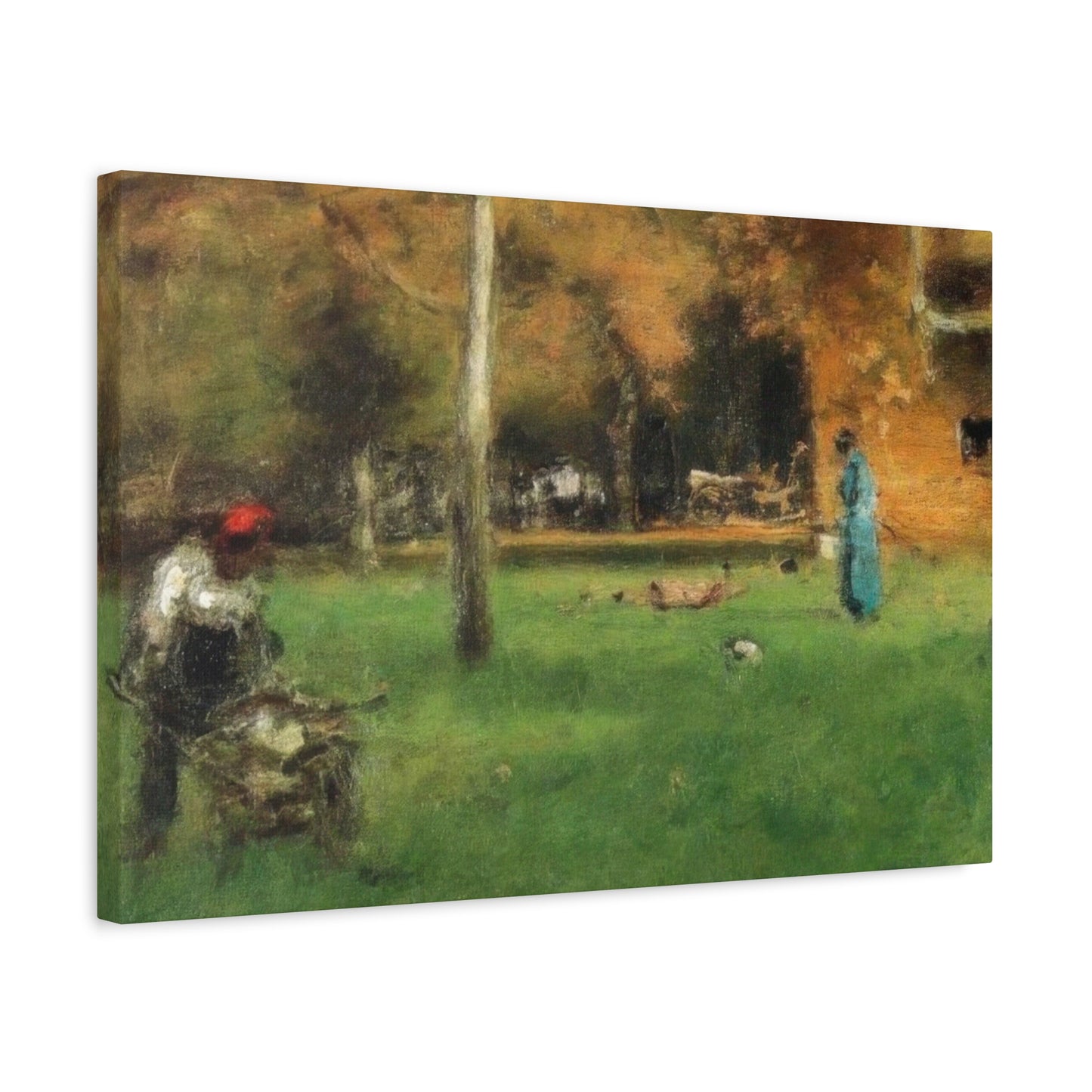 The Old Barn George Inness Wall Art & Canvas Prints
