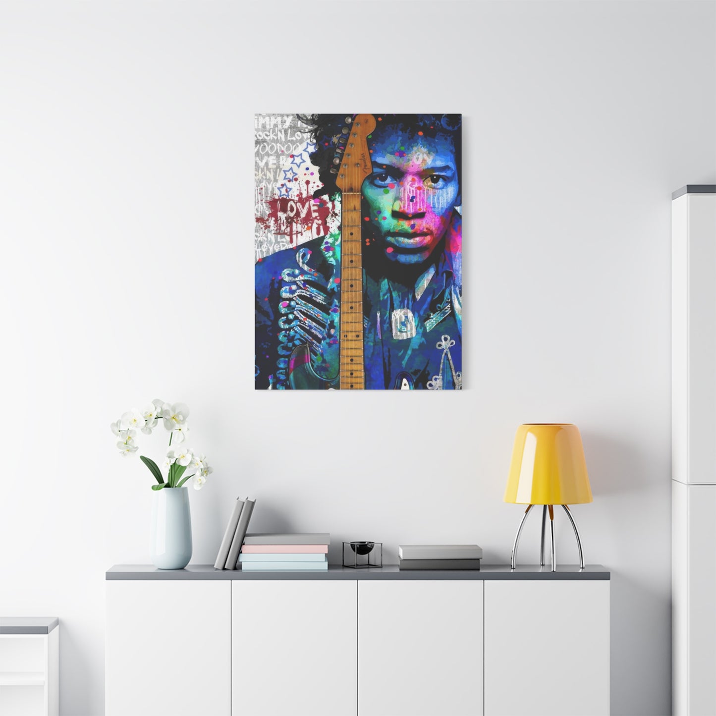 Jimi Hendrix 12 Wall Art & Canvas Prints