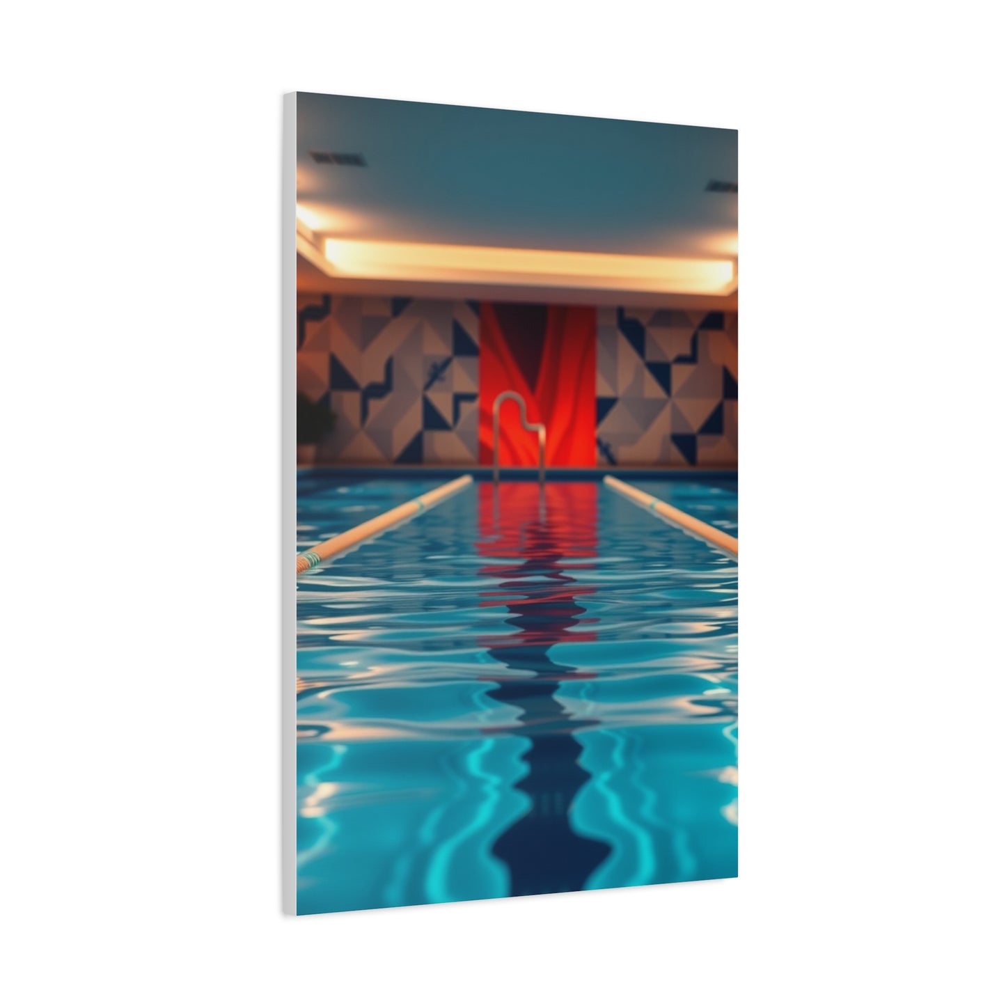 Swimming Pool Art Refined Canvas Wall Art & Canvas Print
