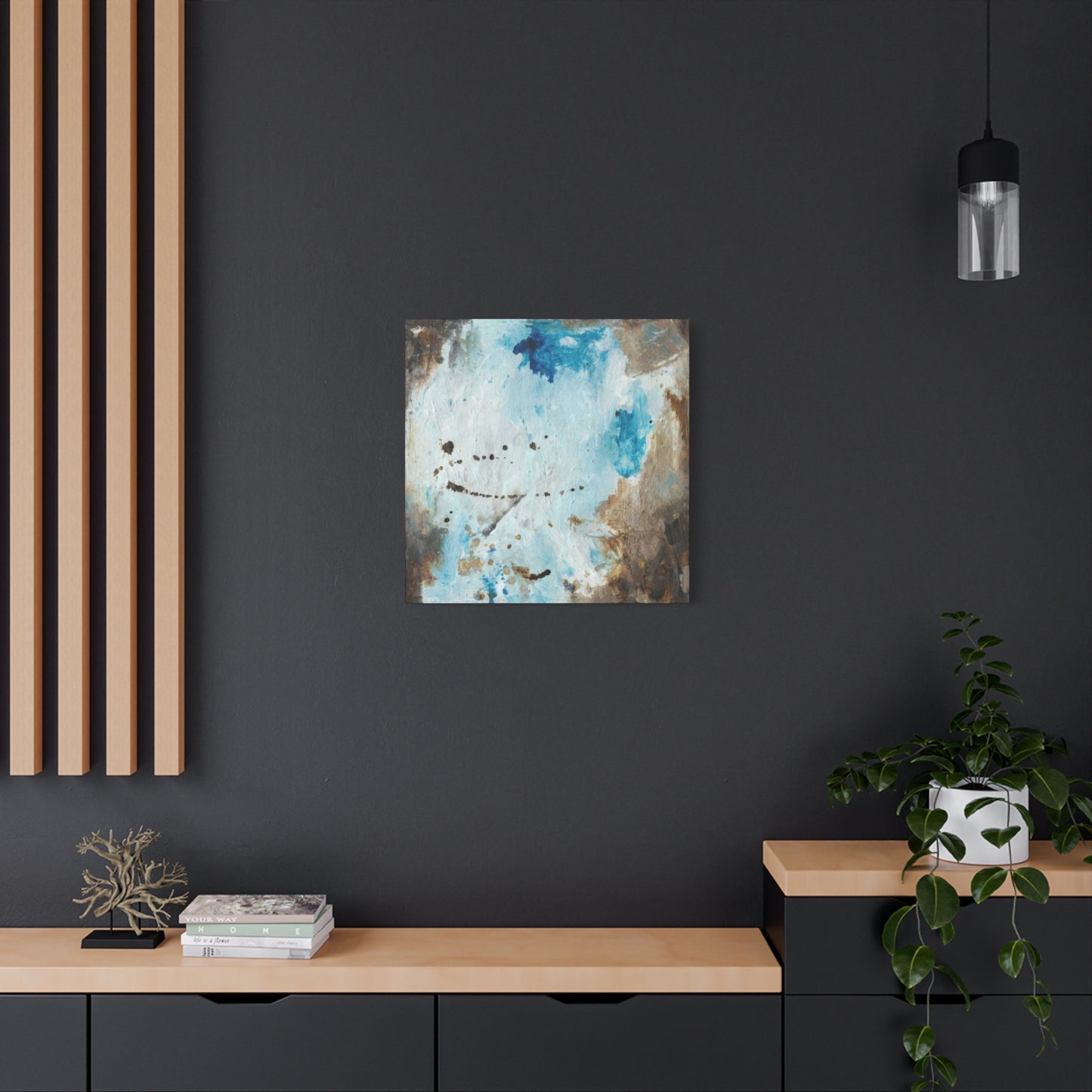 Joyce Combs Blue Cliff Wall Art & Canvas Prints