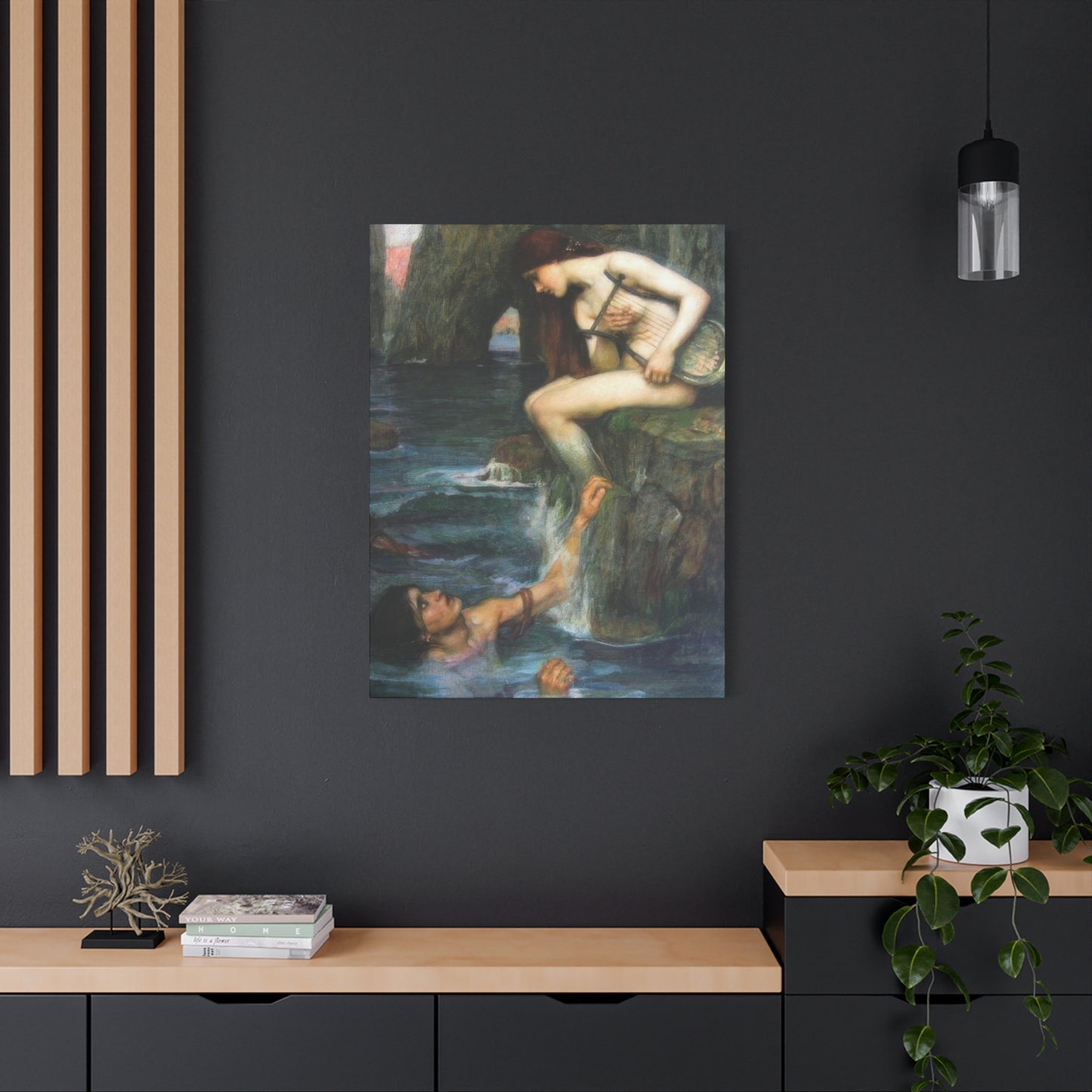 John William The Siren Wall Art & Canvas Prints