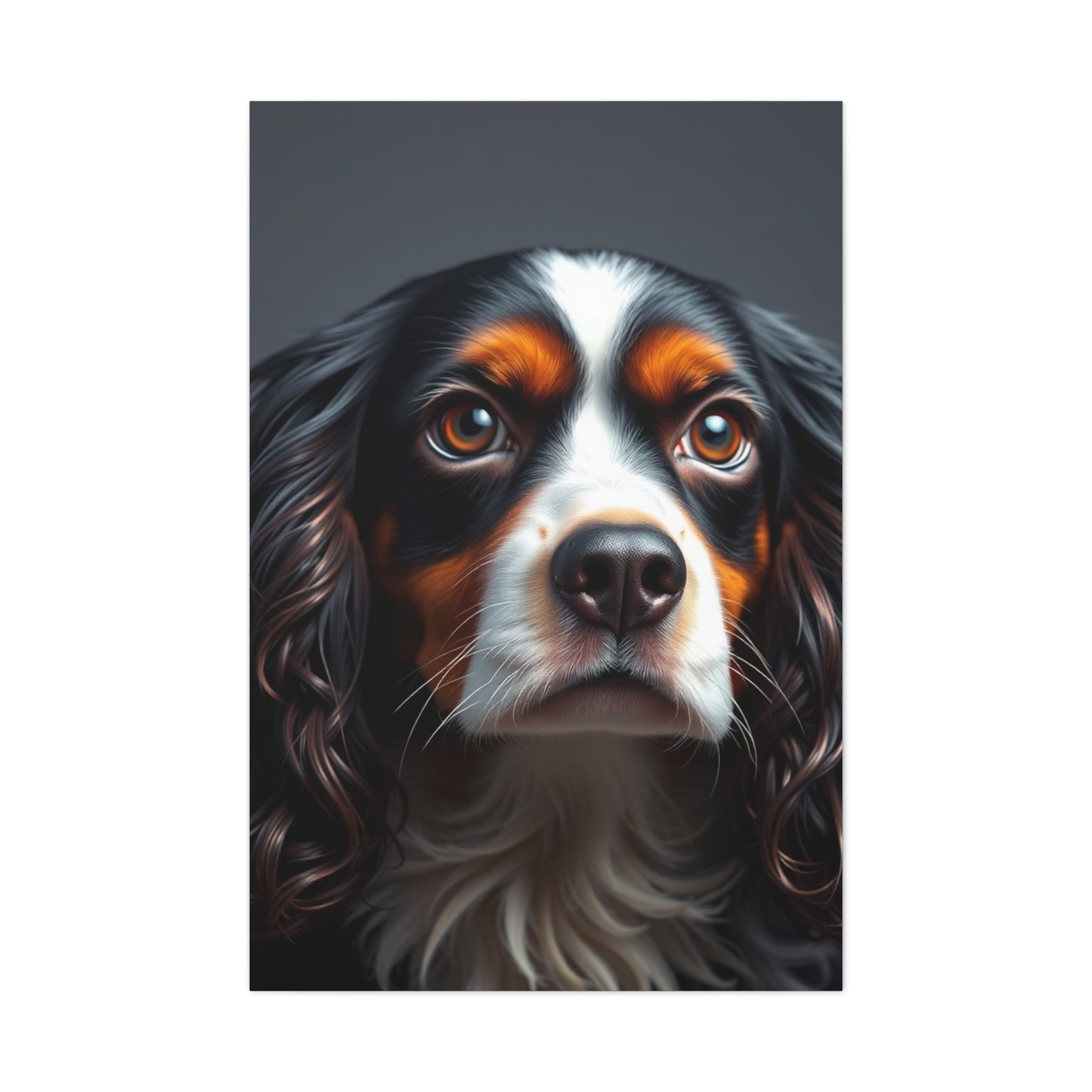 Vision Cavalier King Charles Spaniels Art Art Wall Art & Canvas Print