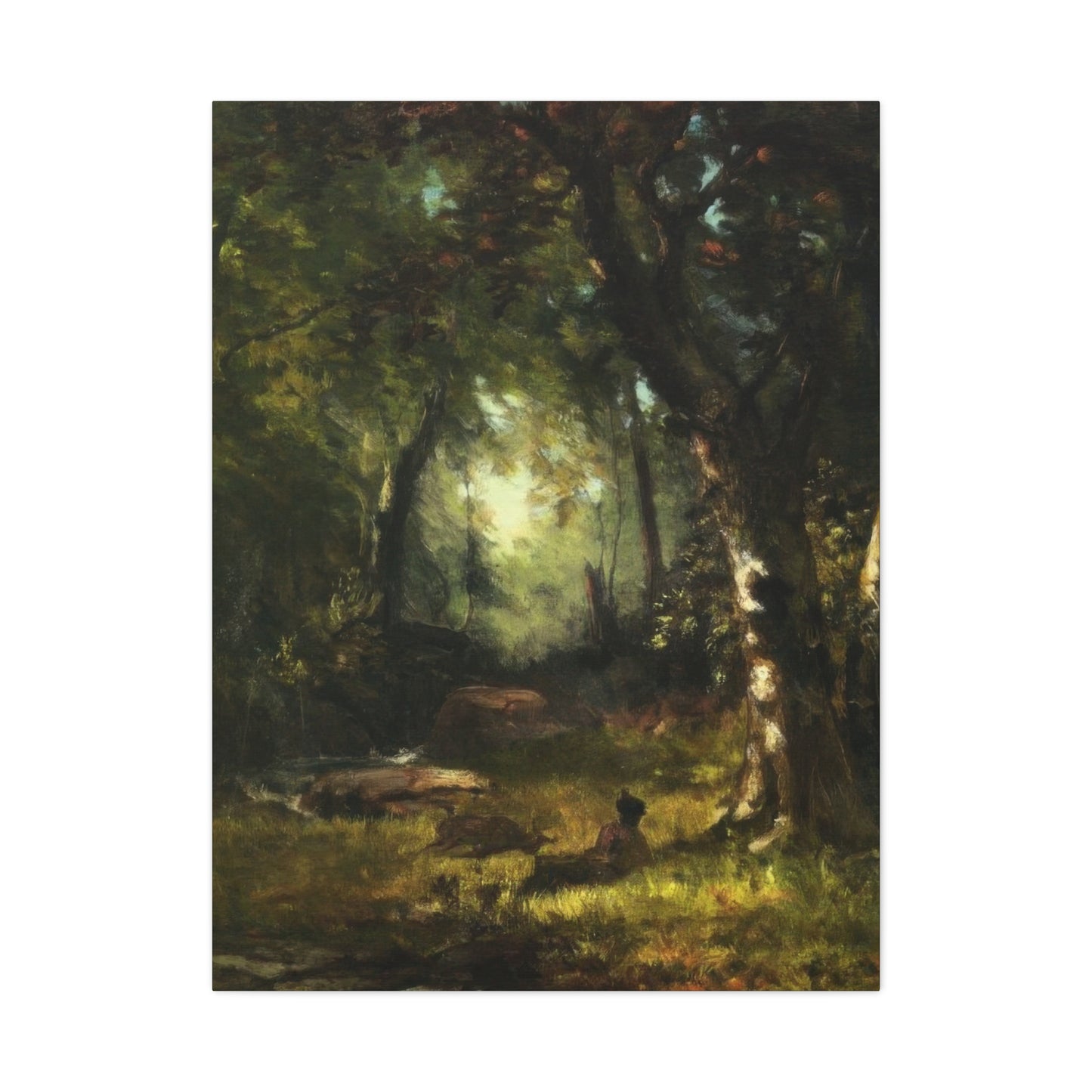 The Huntsman George Inness Wall Art & Canvas Prints