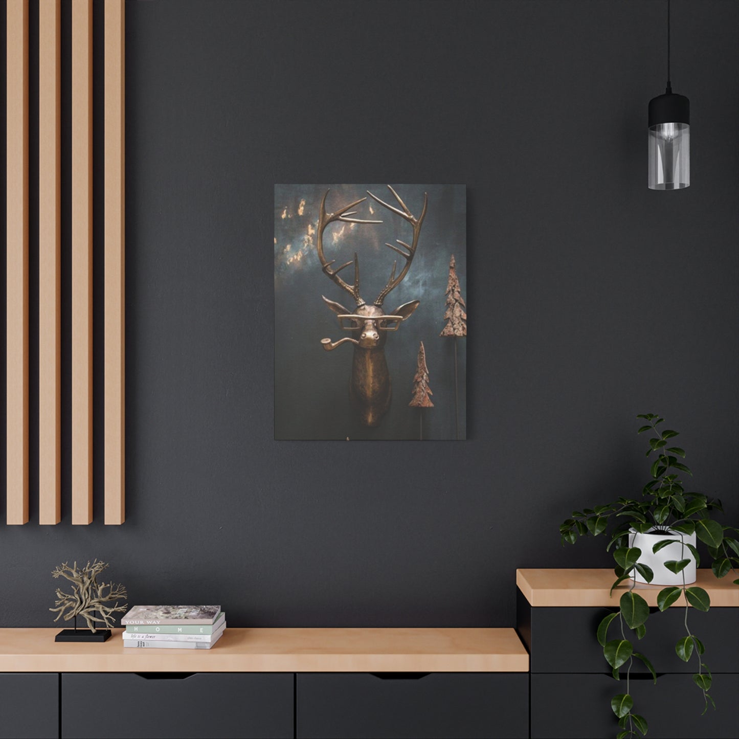 Cool Savage Reindeer Wall Art & Canvas Prints