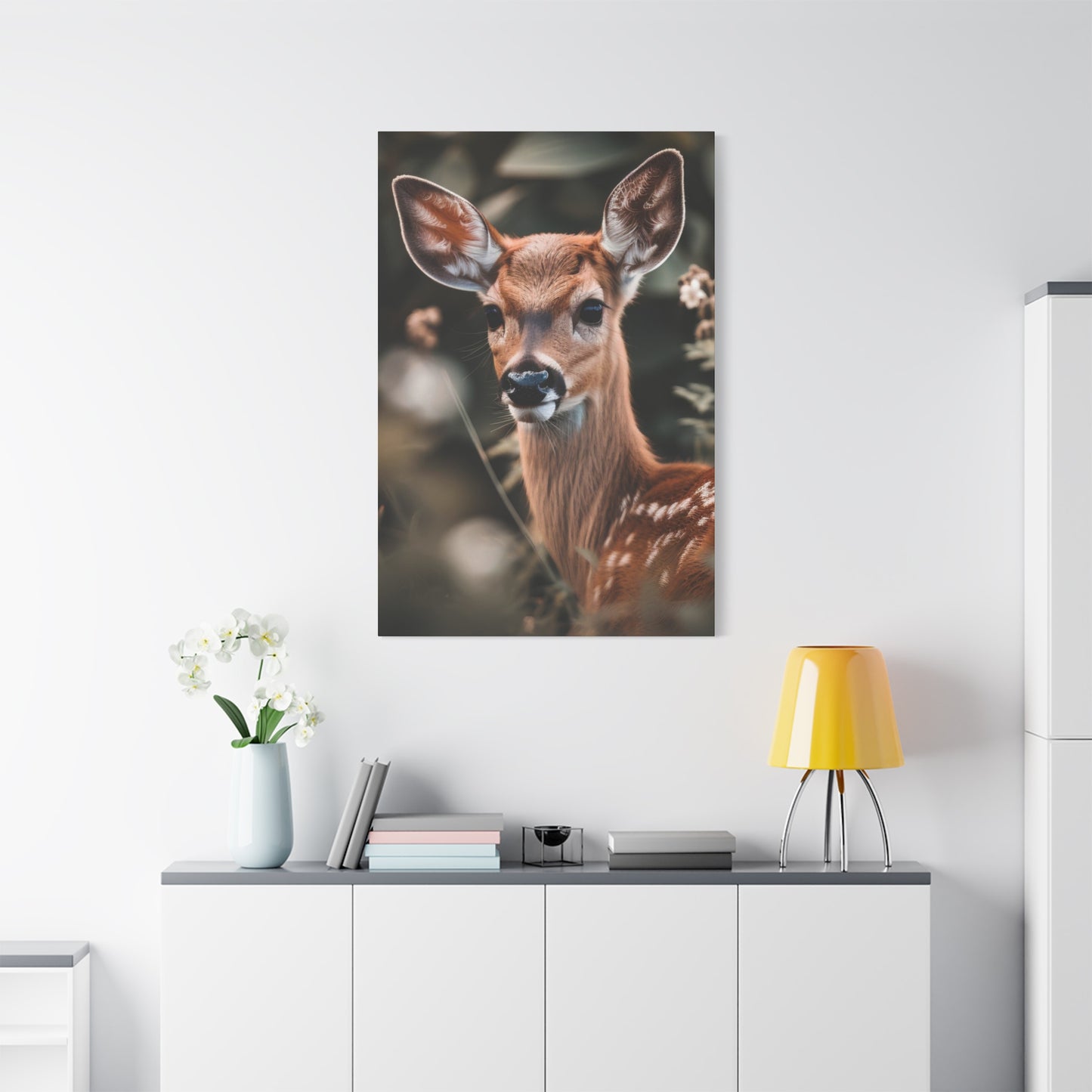 Deer Abstract Wall Art & Canvas Prints