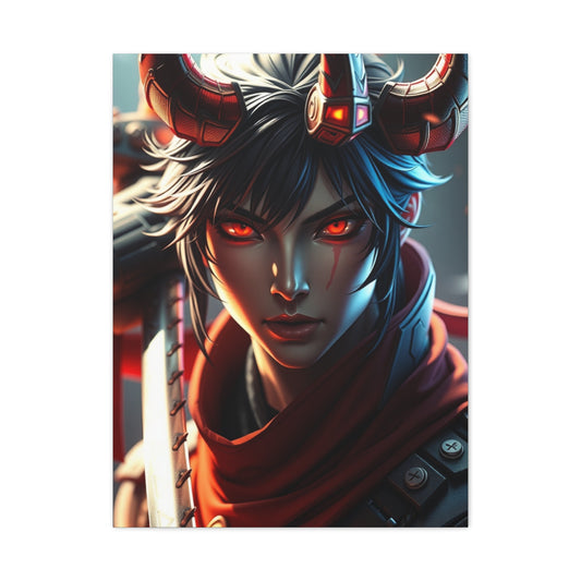 Demon Slayer Characters Art Luxury Canvas Wall Art & Canvas Print