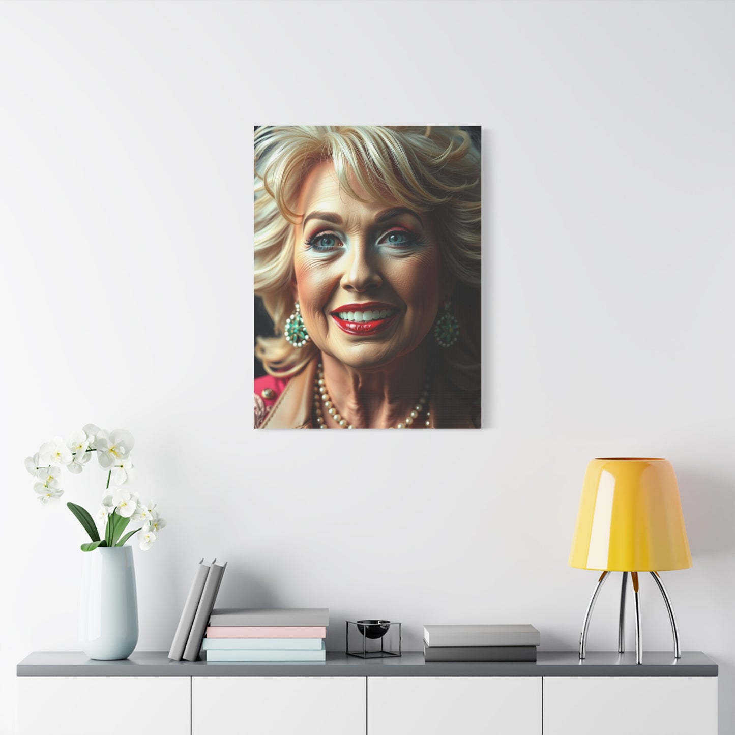 Dolly Parton Art Luxury Canvas Wall Art & Canvas Print