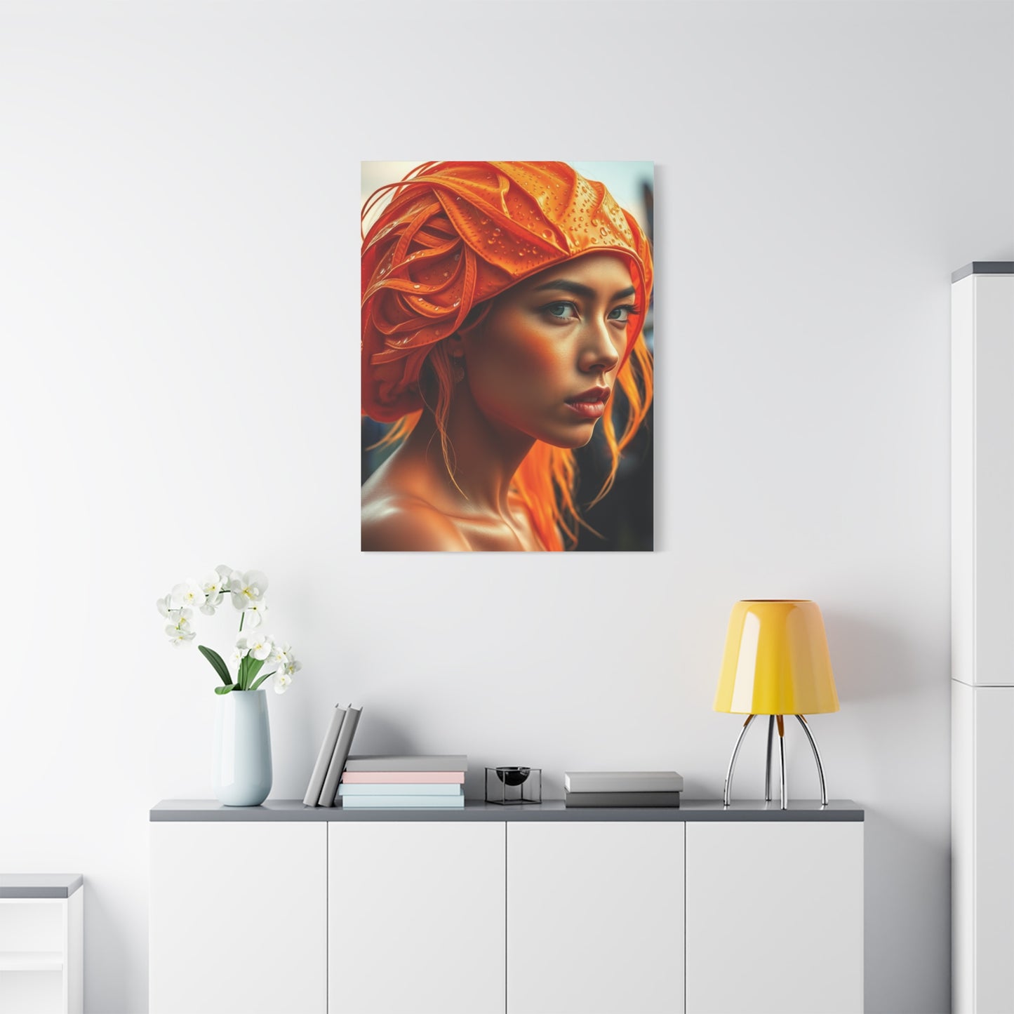 Pop of Orange Art Refined Canvas Wall Art & Canvas Print