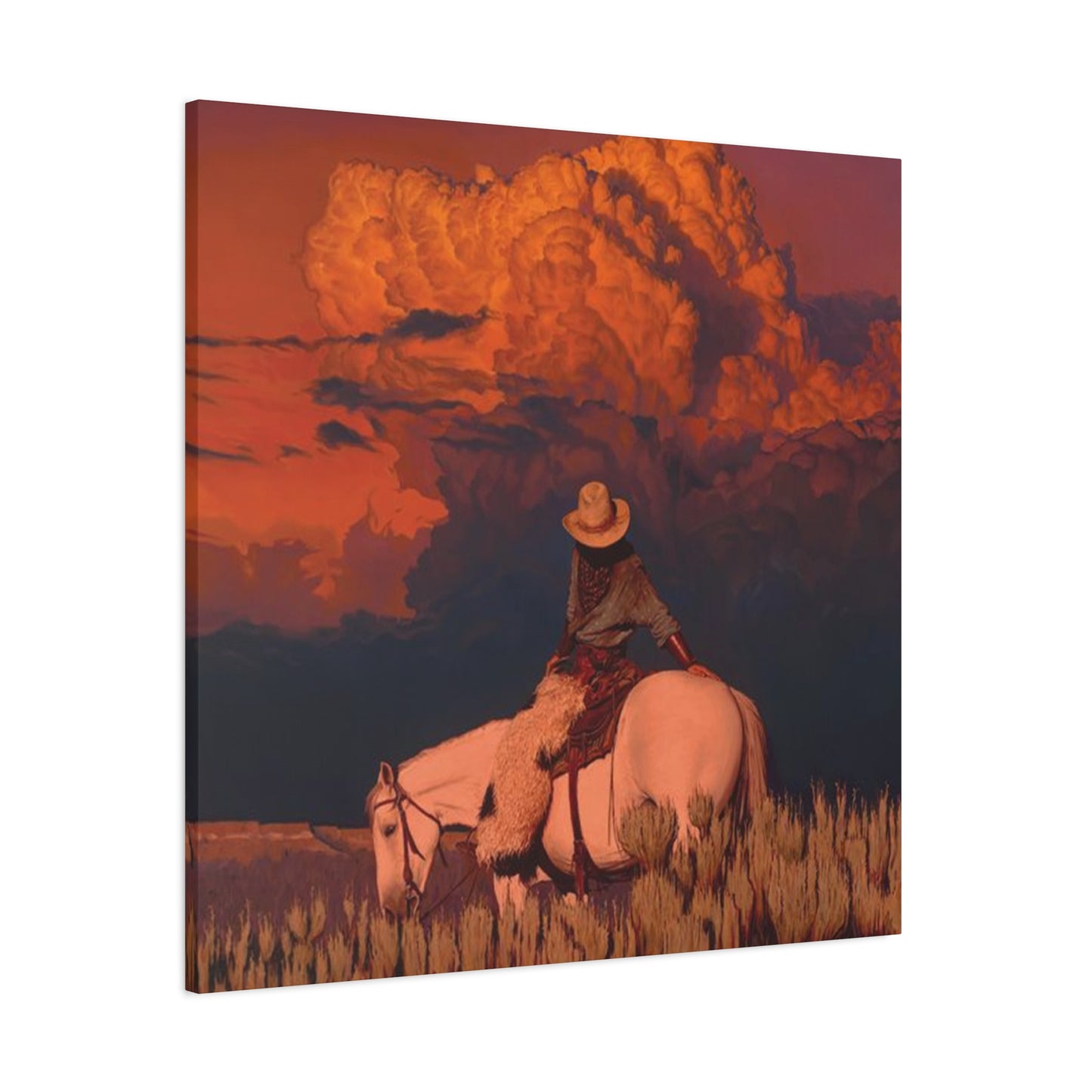Cowgirls In Sunset Wall Art & Canvas Prints