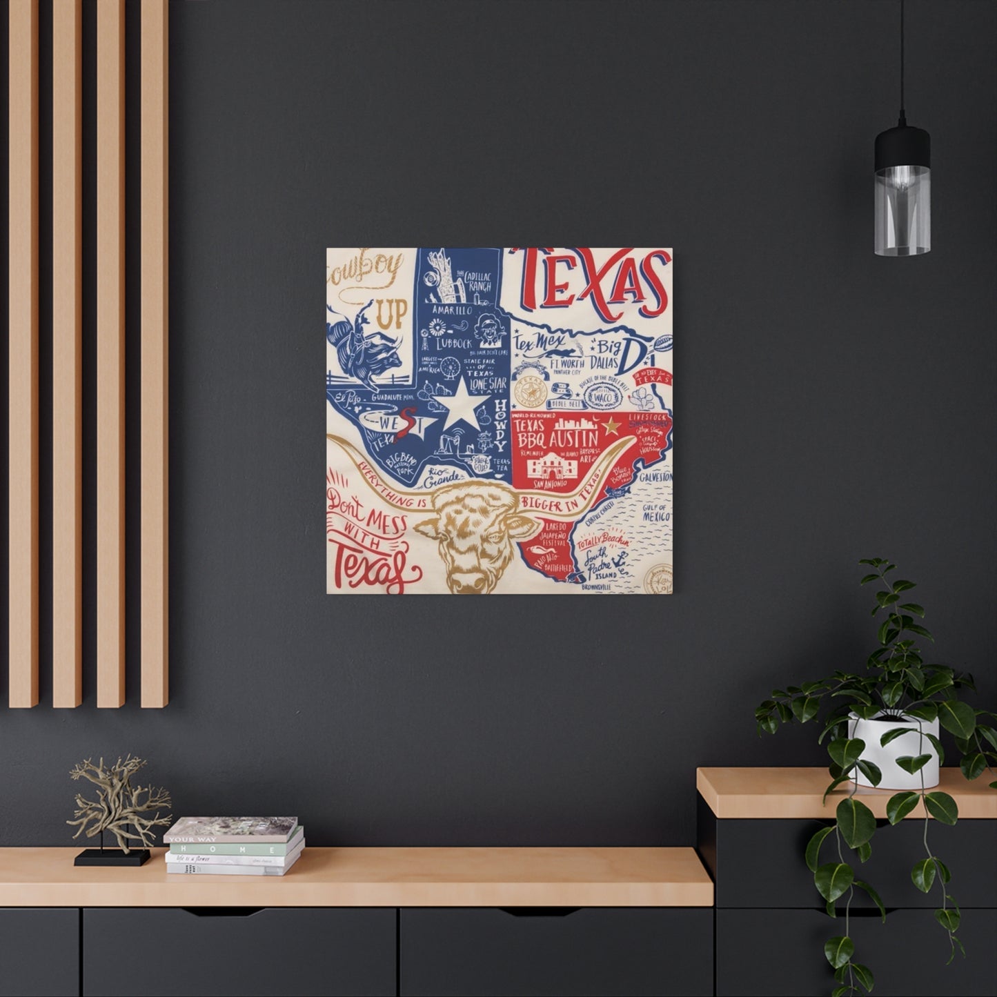 Texas Poster Wall Art & Canvas Prints