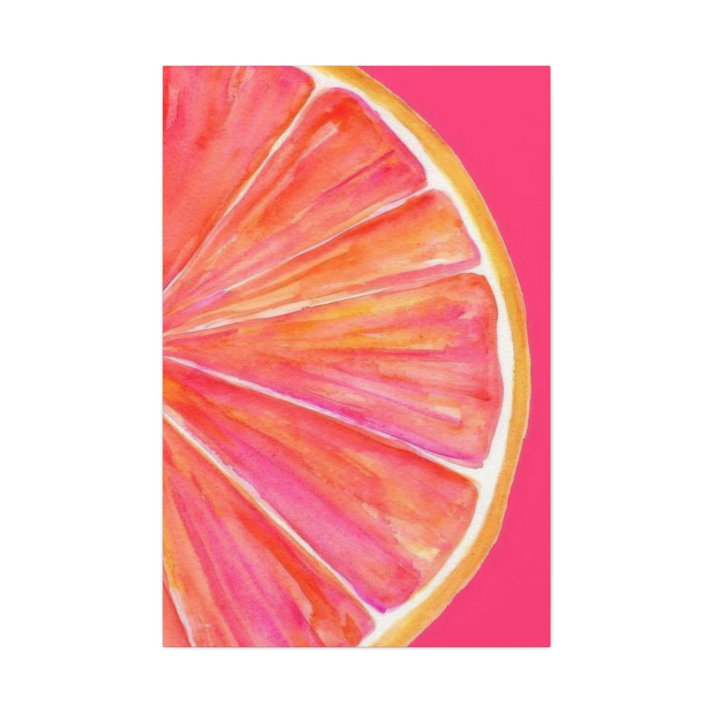 Oranges Pink Wall Art & Canvas Prints