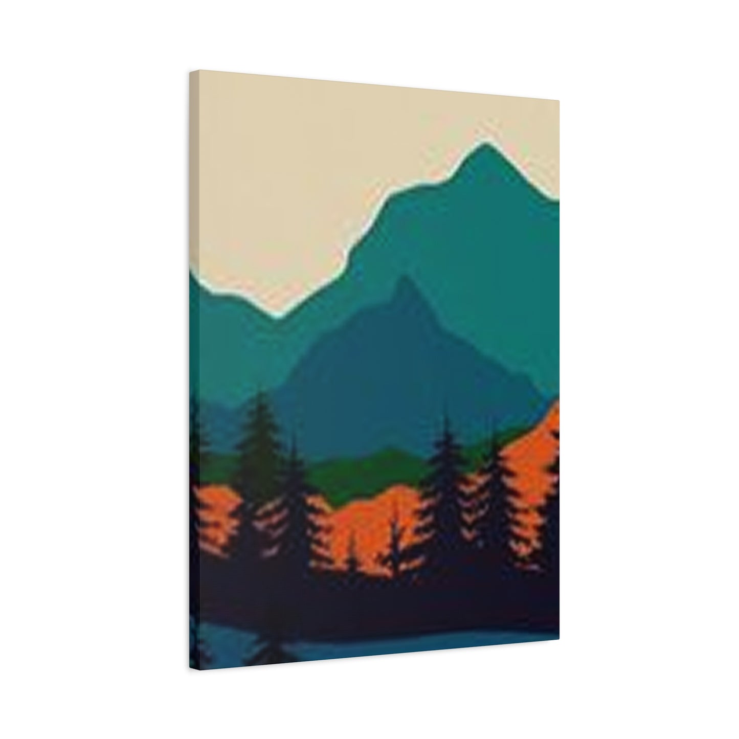 Mountain Drawing Wall Art & Canvas Prints