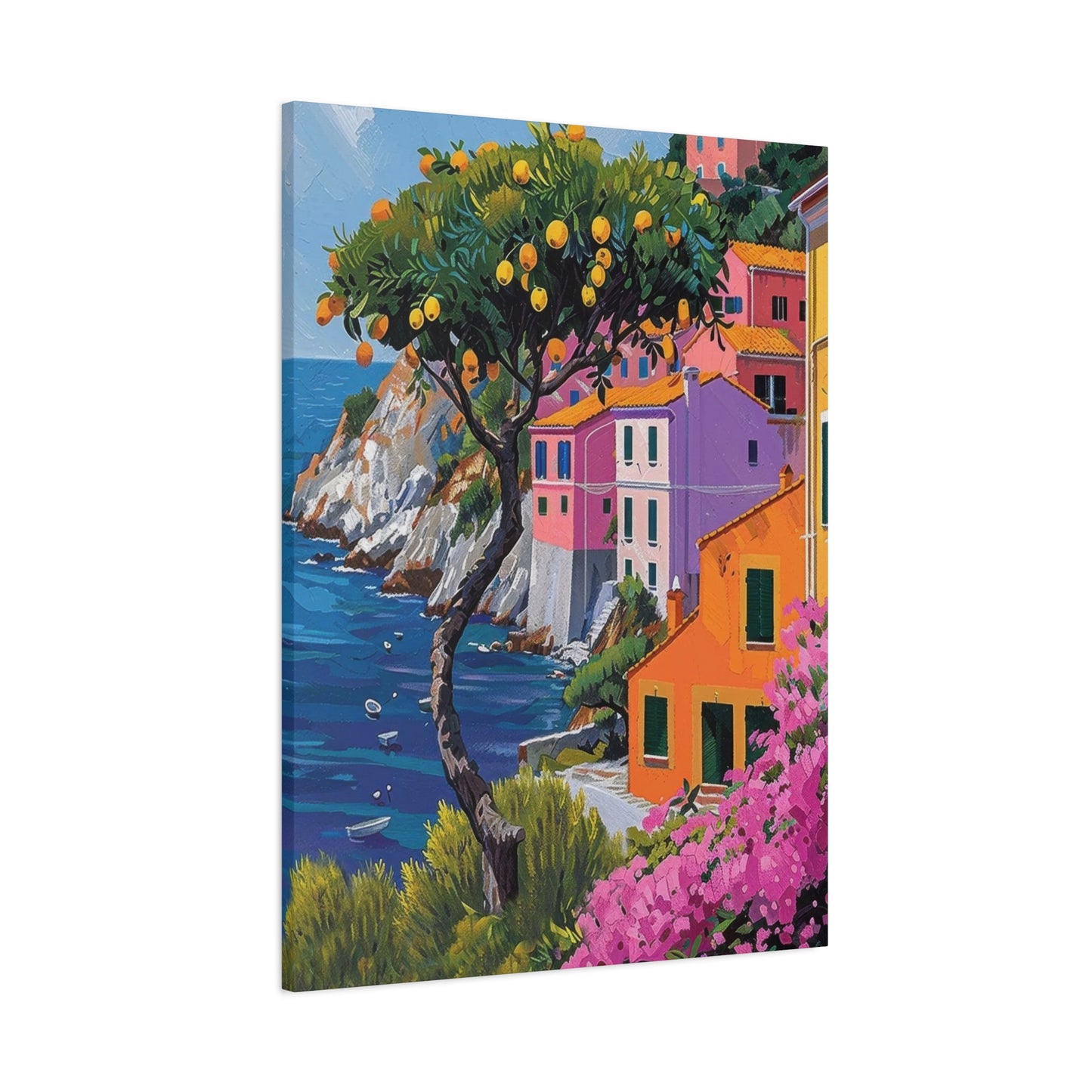 Amalfi Coast Lemon Tree Italy Wall Art & Canvas Prints