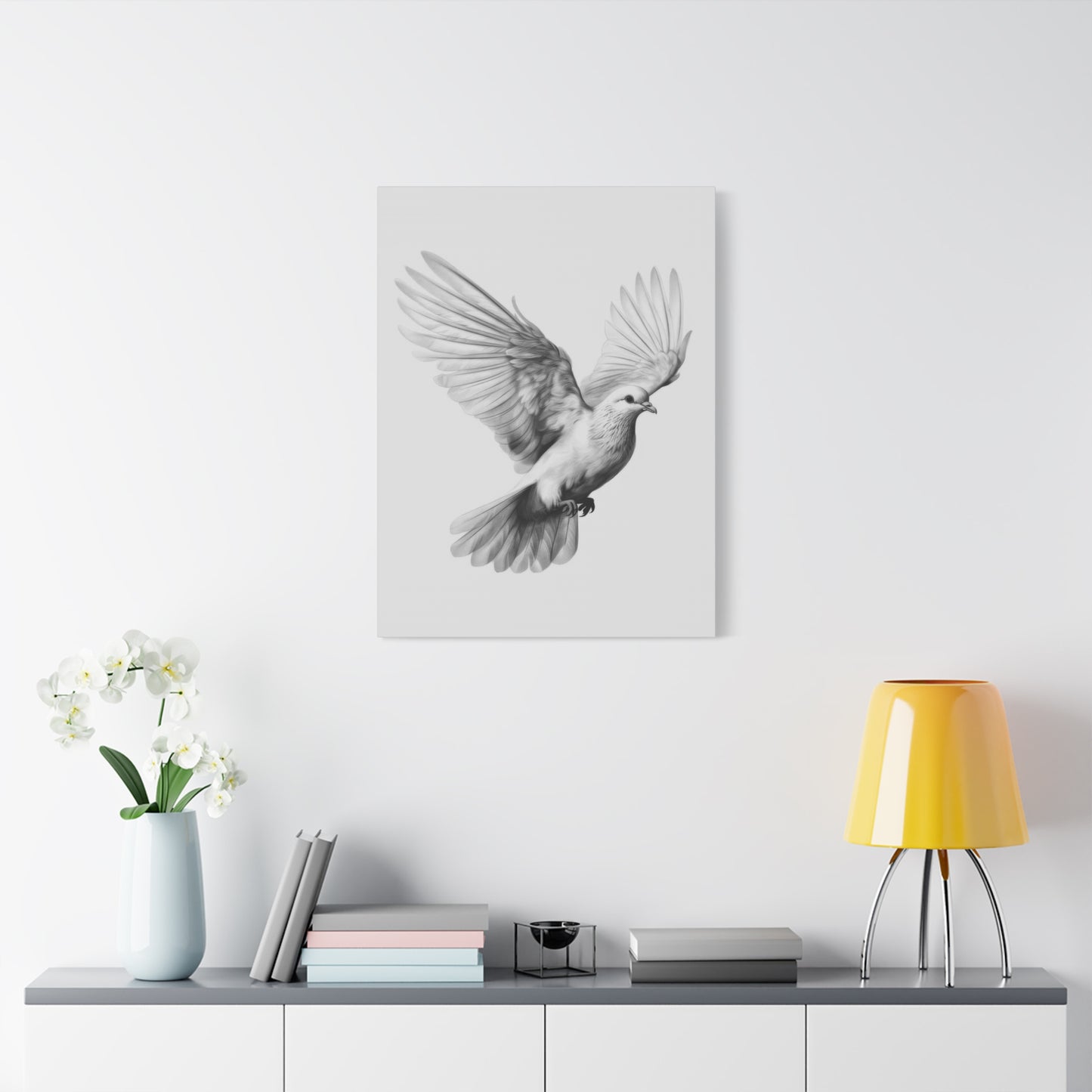 Dove Grey Wall Art & Canvas Prints