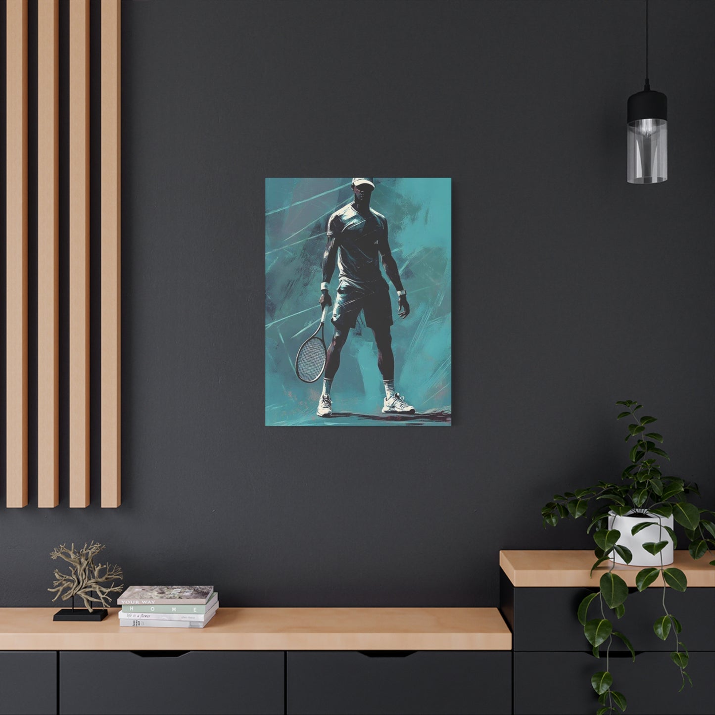 Tennis Player Poster Wall Art & Canvas Prints