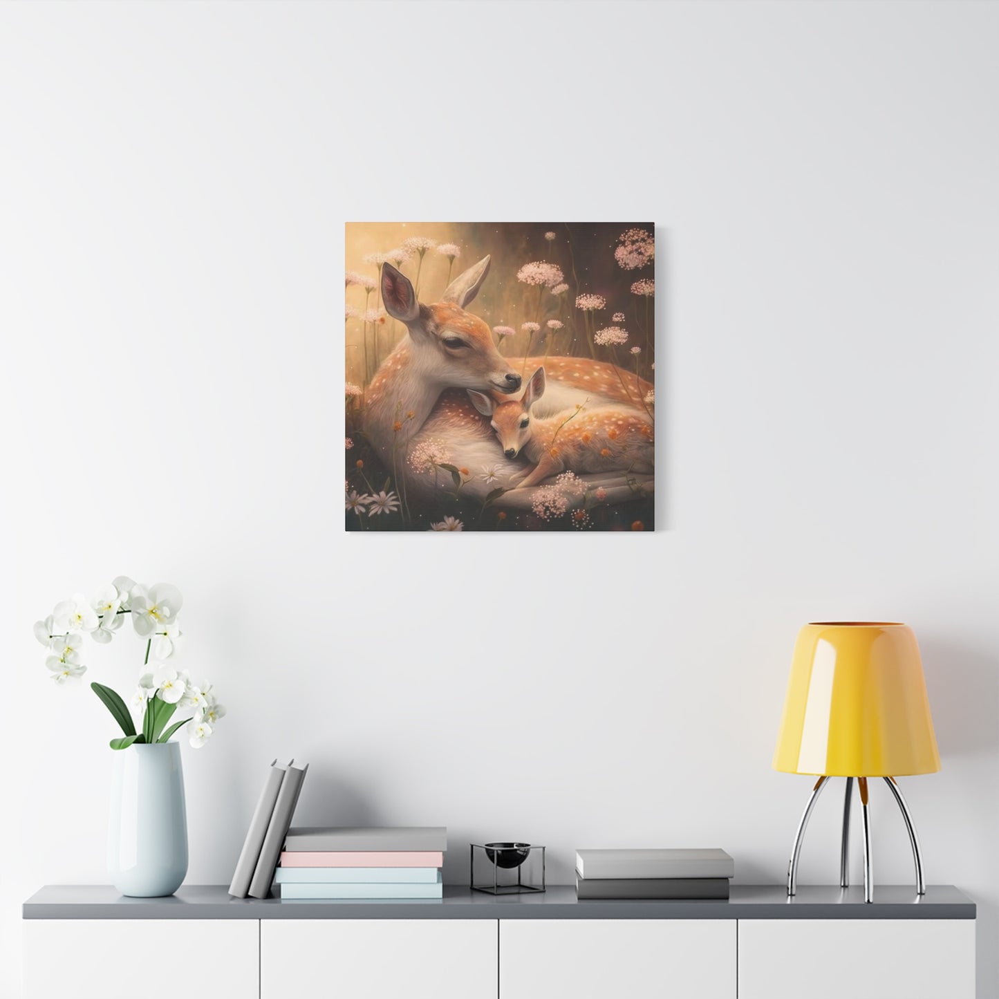 Deer Baby Softlight Wall Art & Canvas Prints