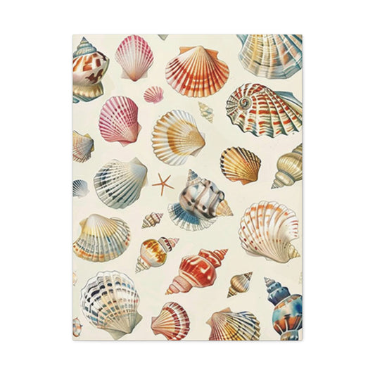 Colorful Shell Painting Wall Art & Canvas Prints
