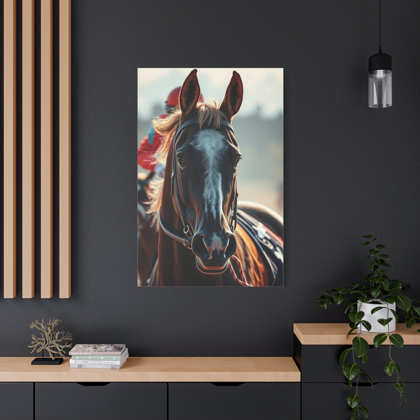 Horse Racing Art Luxury Canvas Wall Art & Canvas Print