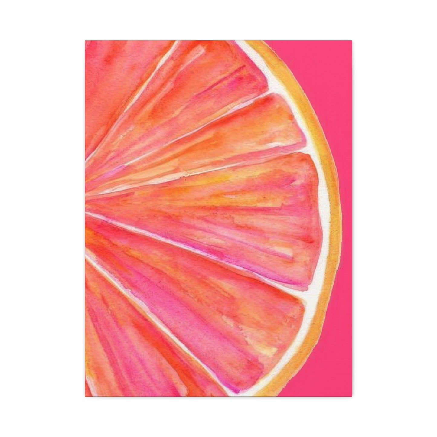 Oranges Pink Wall Art & Canvas Prints