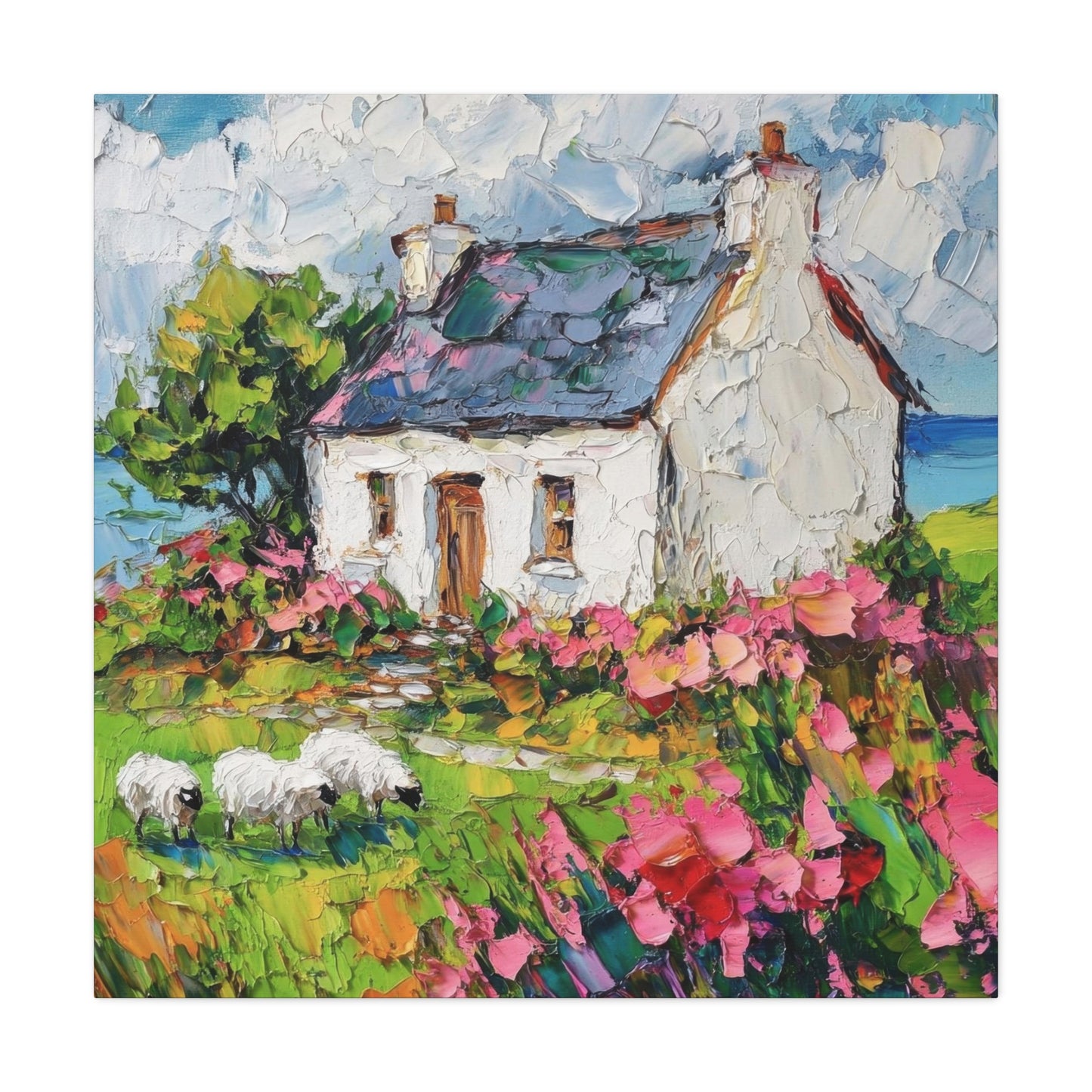 Irish Cottage Ireland Wall Art & Canvas Prints