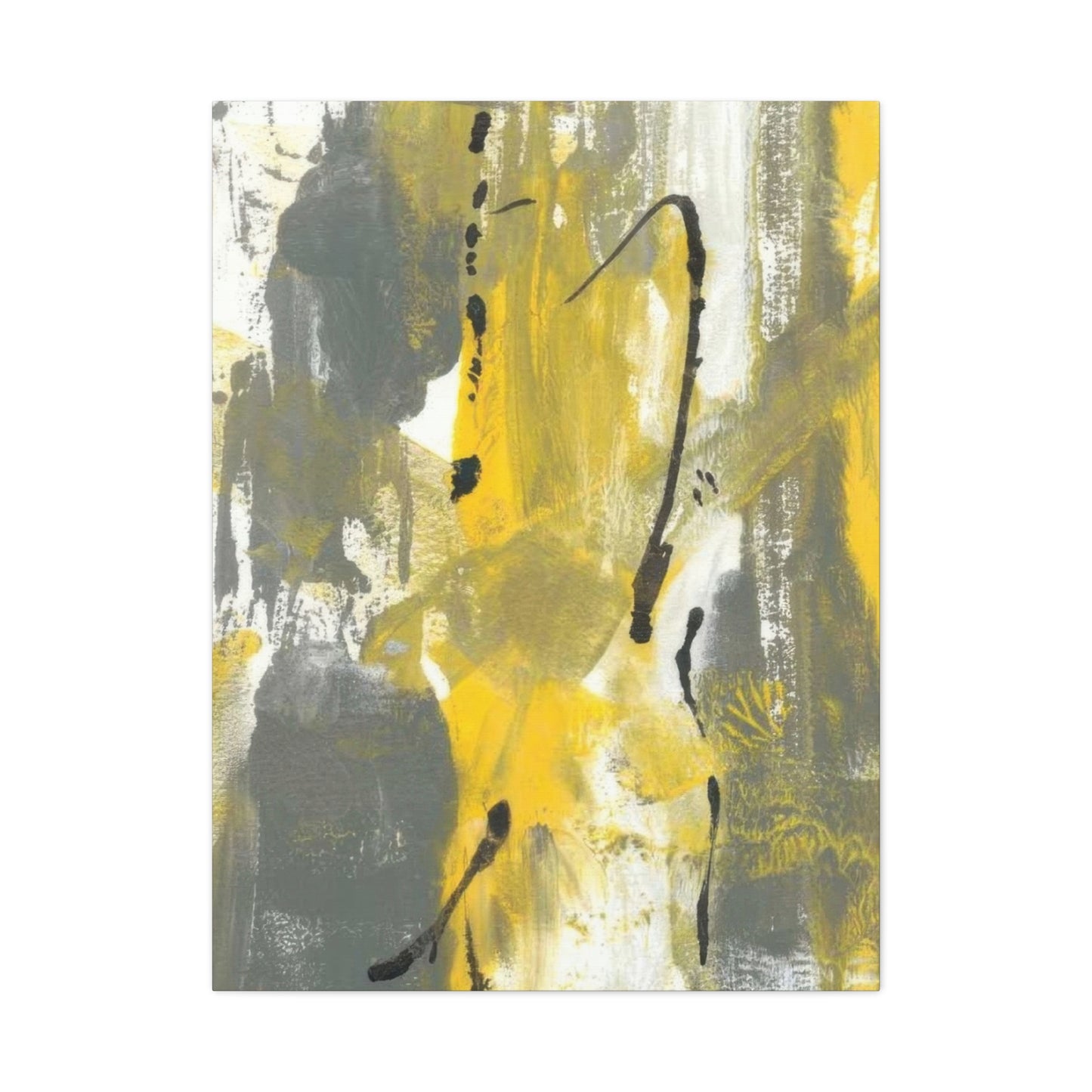 Joyce Combs Grey Movement 2 Wall Art & Canvas Prints
