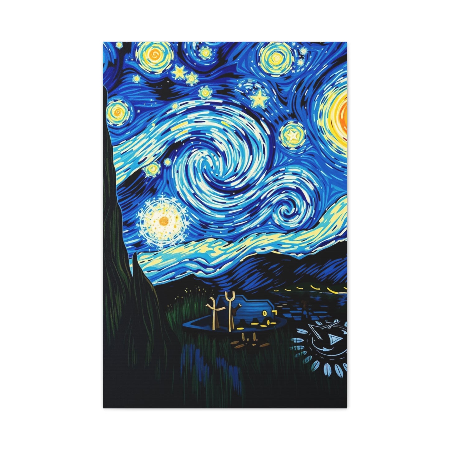 Collection The Starry Night Canvas Art Art Wall Art & Canvas Print