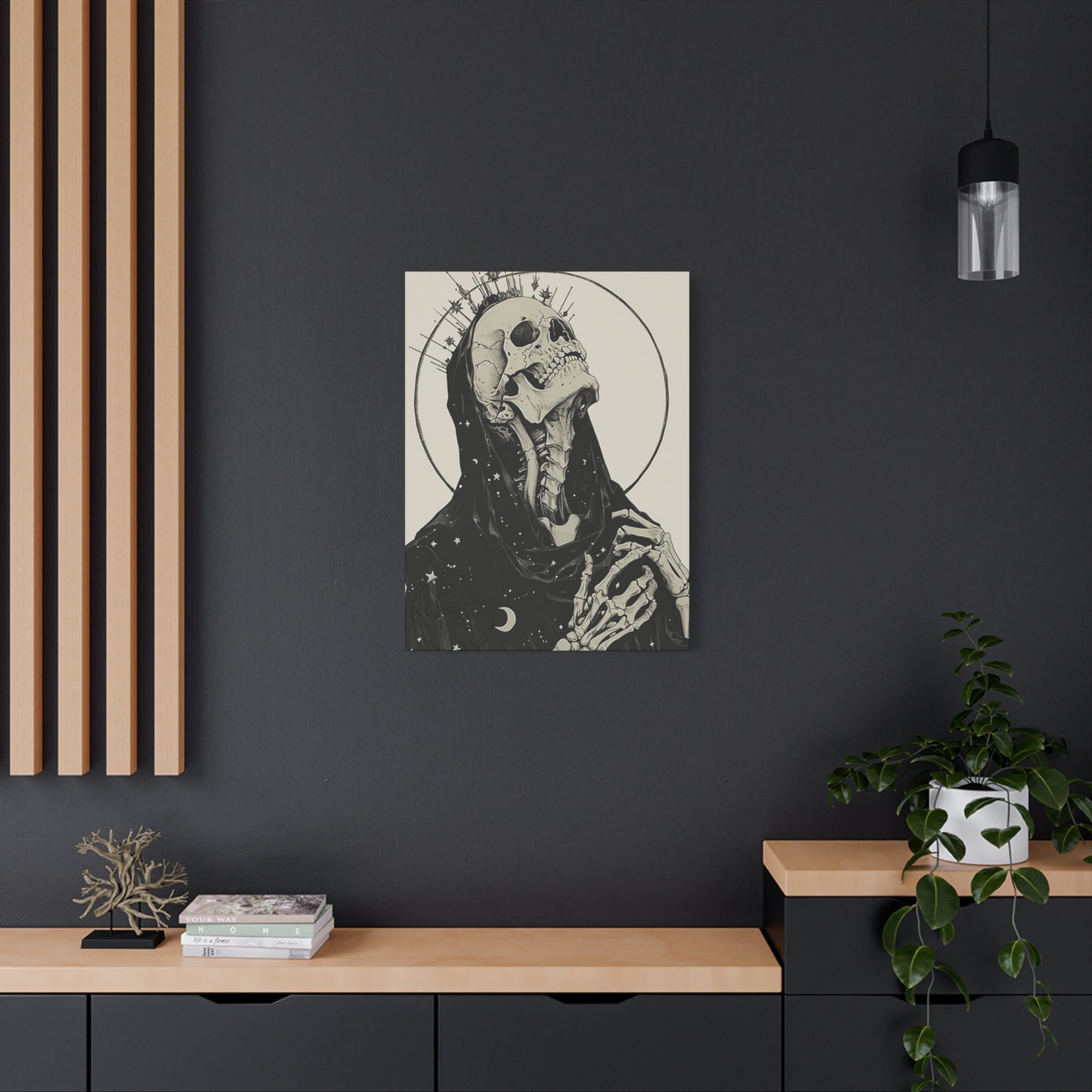 Covered Skeleton Cloth Poster Wall Art & Canvas Prints