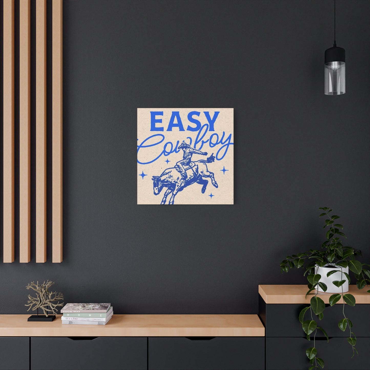 Easy Cowboy Drawing Wall Art & Canvas Prints