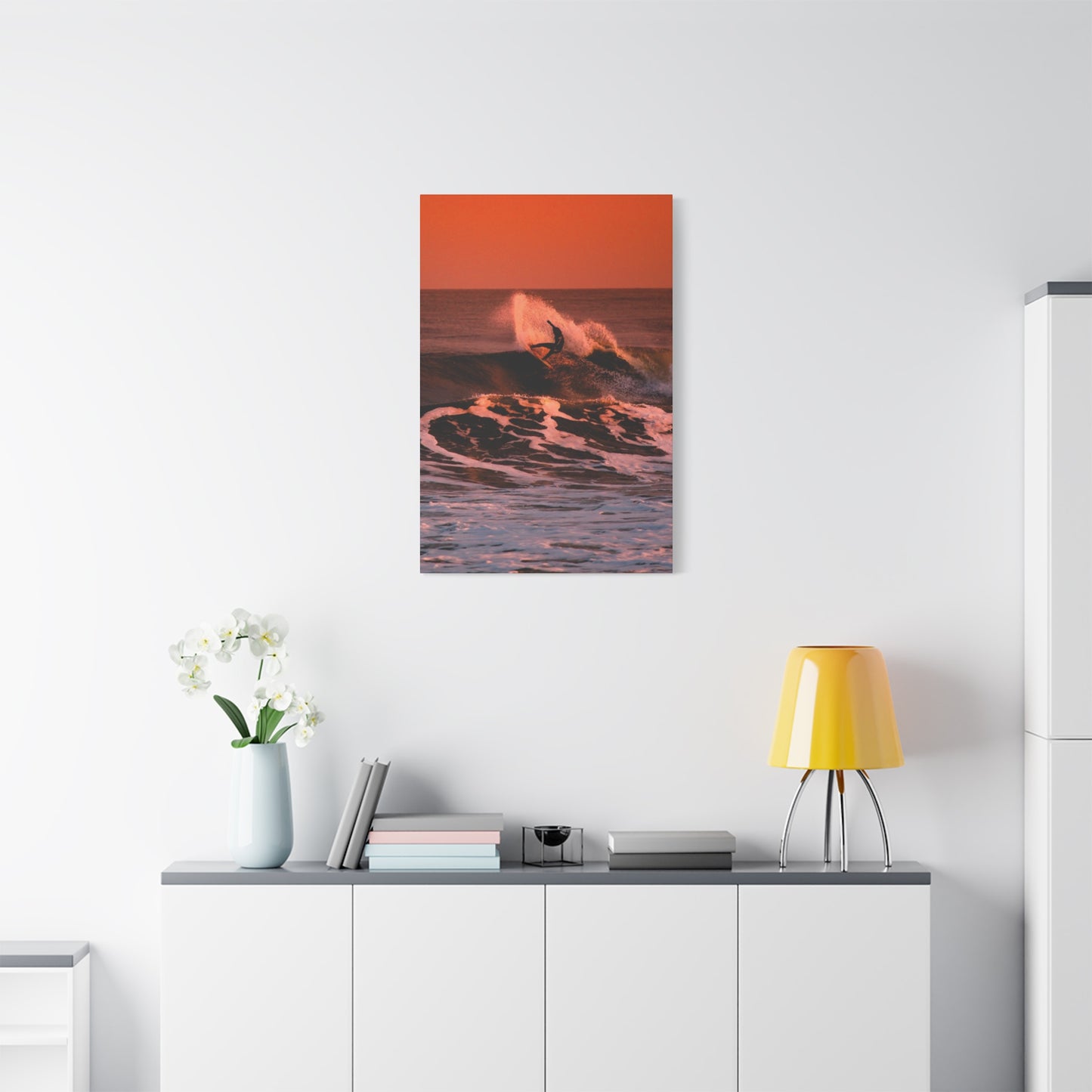 Sunset And Surf Wall Art & Canvas Prints