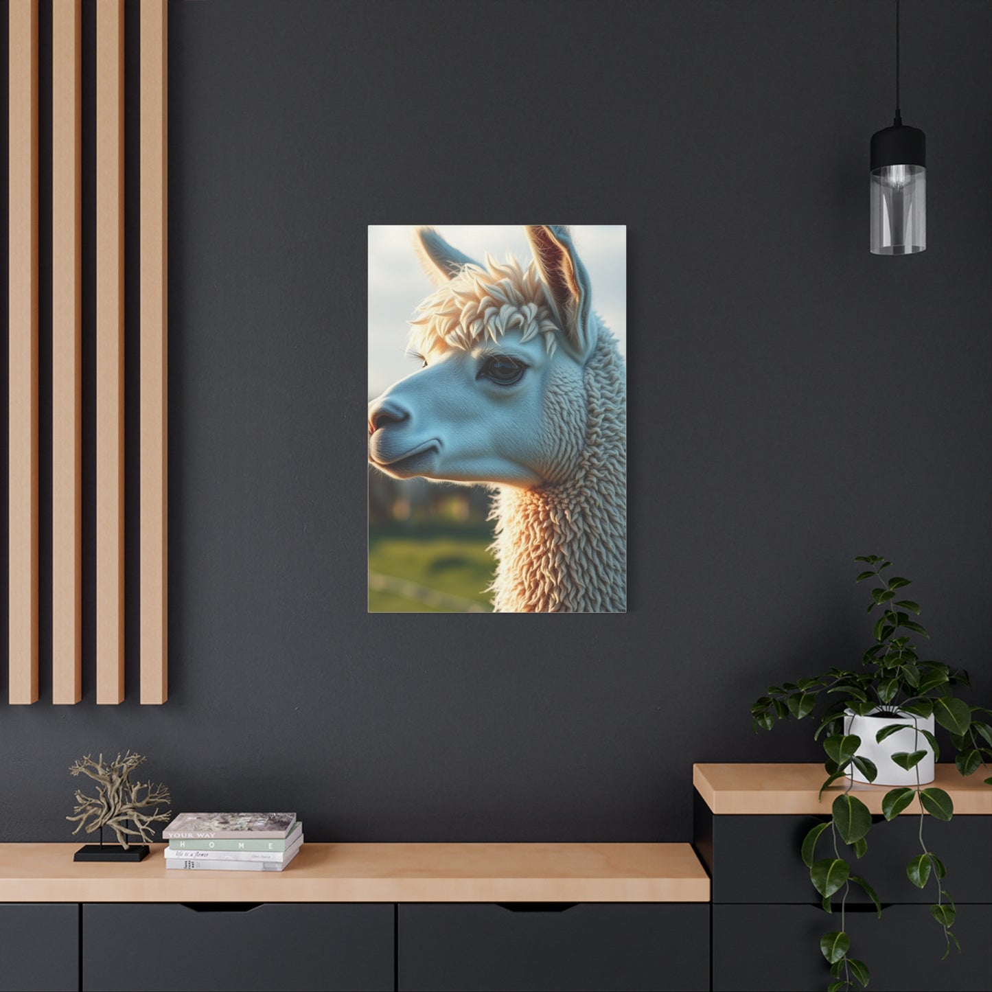 Masterpiece Llama & Alpaca Art Vision Wall Art & Canvas Print