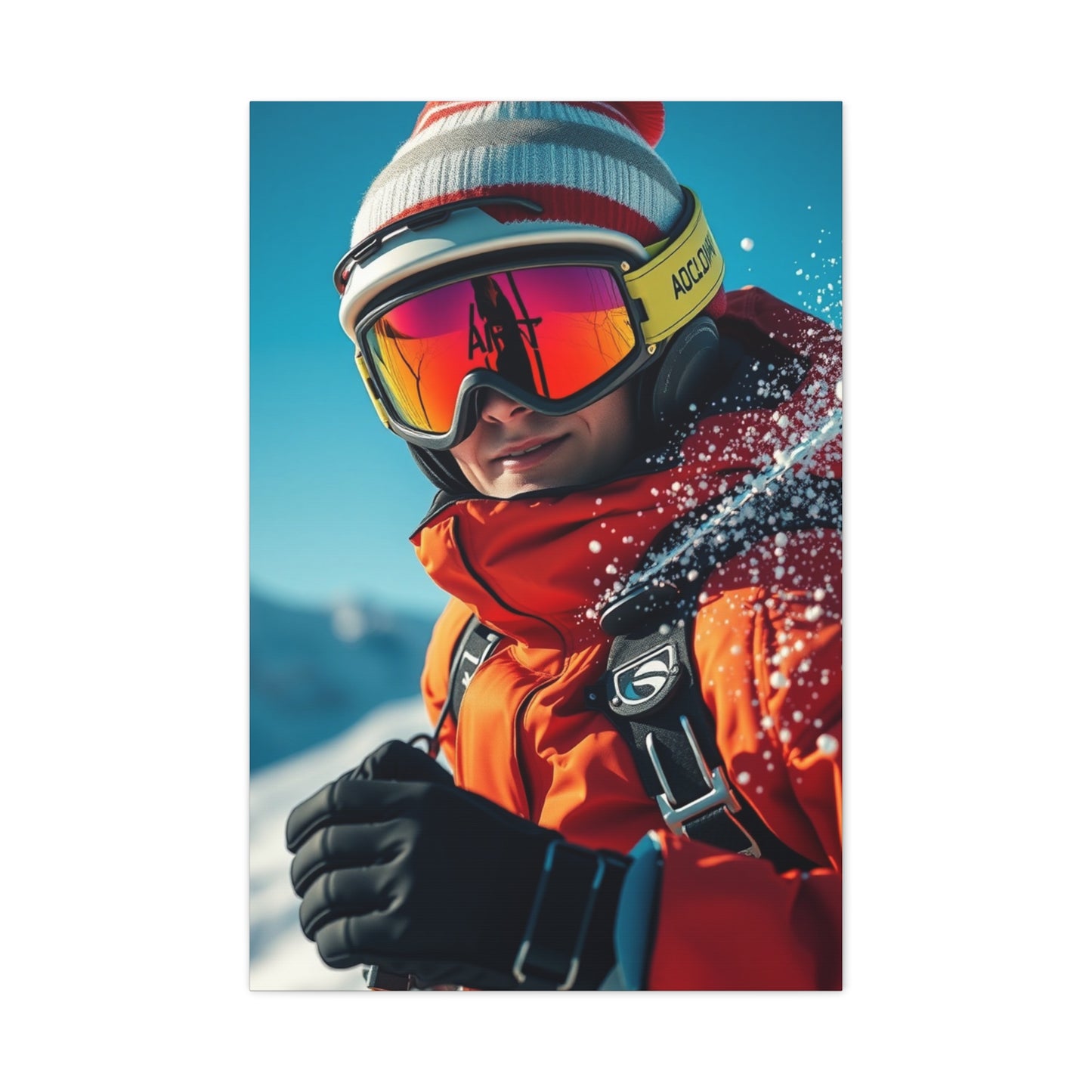 Supreme Skiing Art Collection Wall Art & Canvas Print