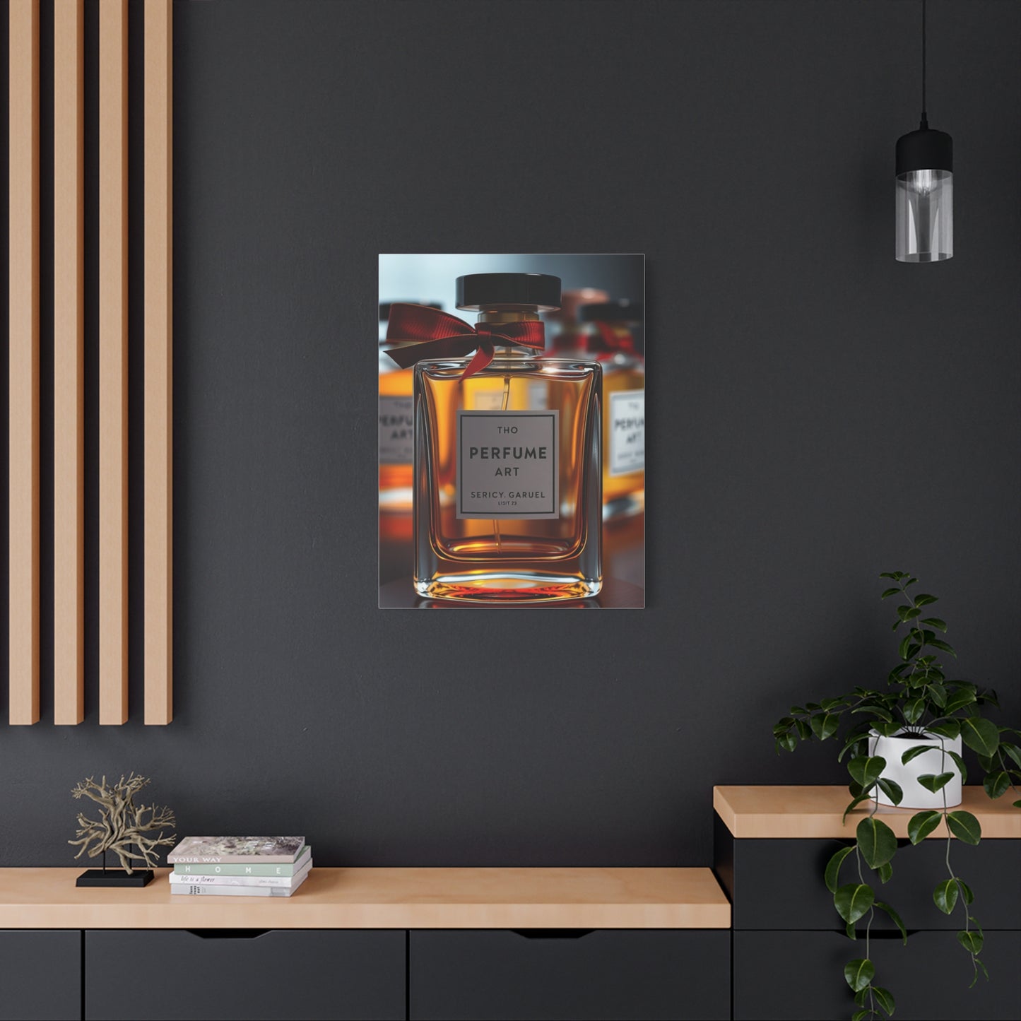 Vision Perfume Bottle Art Art Wall Art & Canvas Print