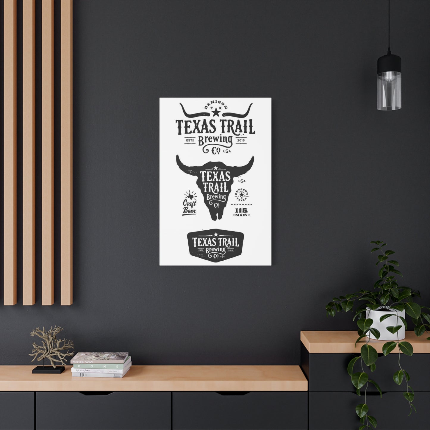 Texas Trail Brewing Co. Poster Wall Art & Canvas Prints