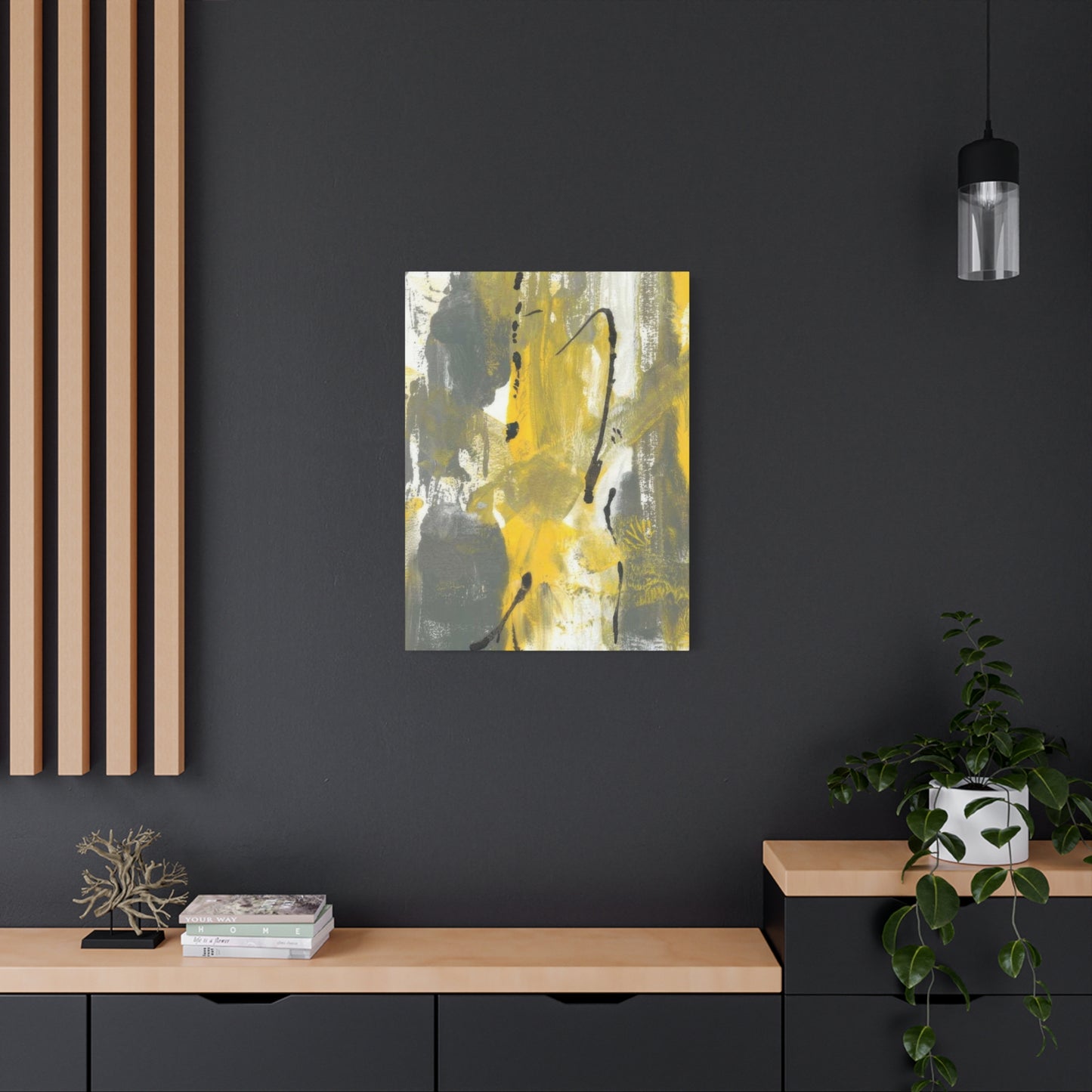 Joyce Combs Grey Movement 2 Wall Art & Canvas Prints