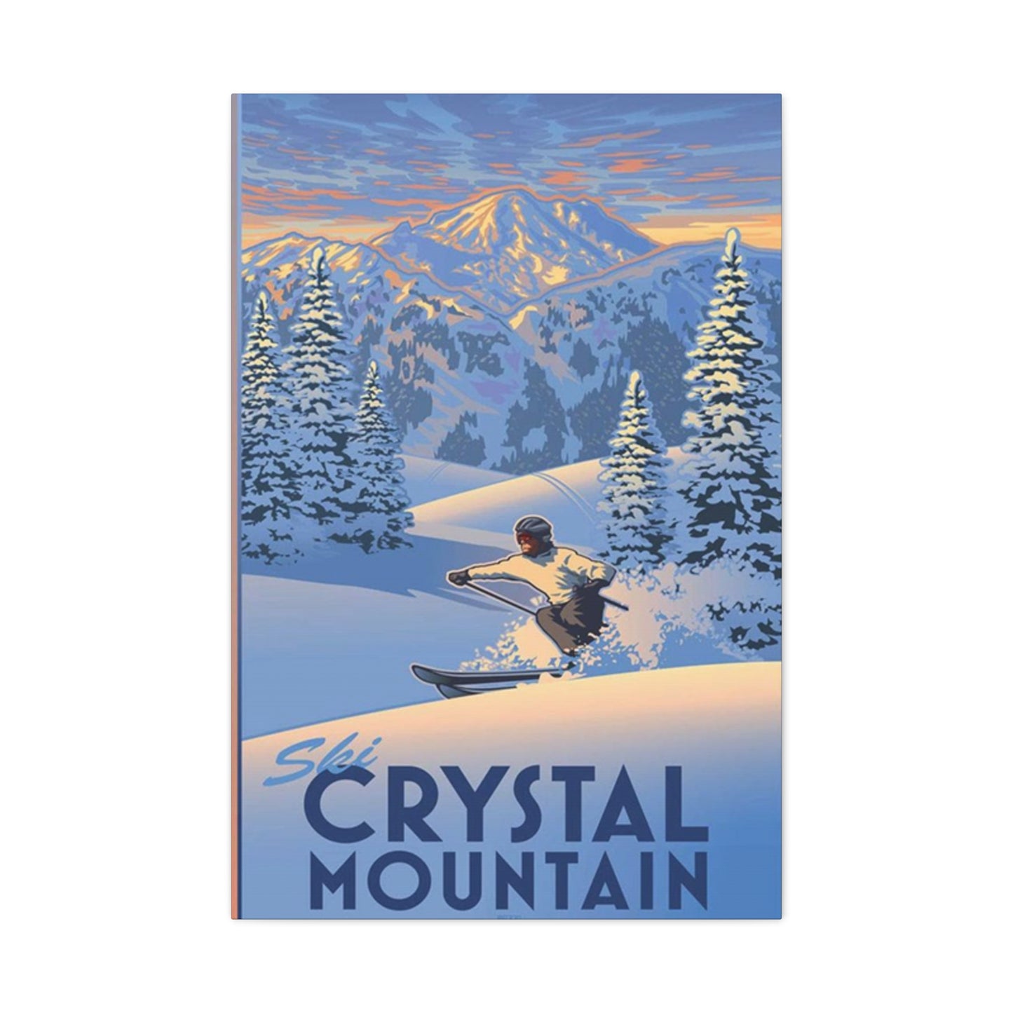 Crystal Mountain Wall Art & Canvas Prints