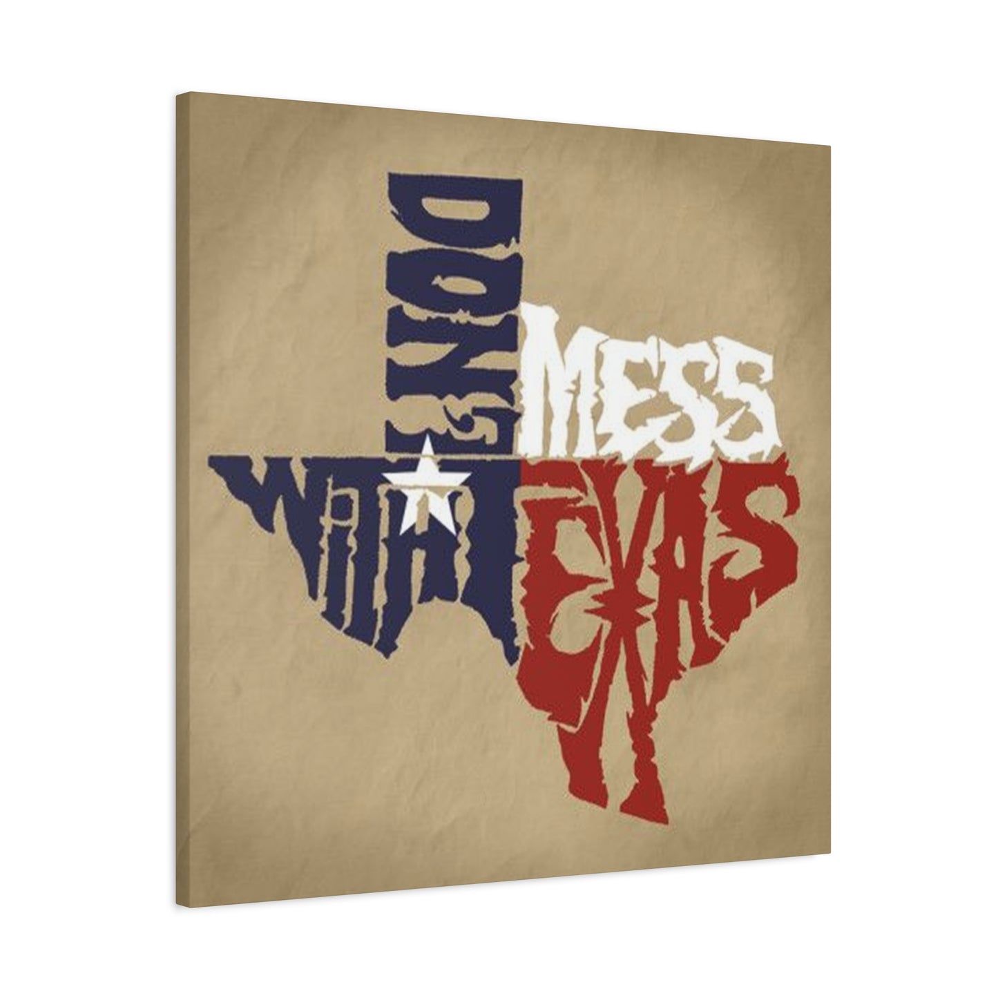 Don't Mess With Texas Poster Wall Art & Canvas Prints