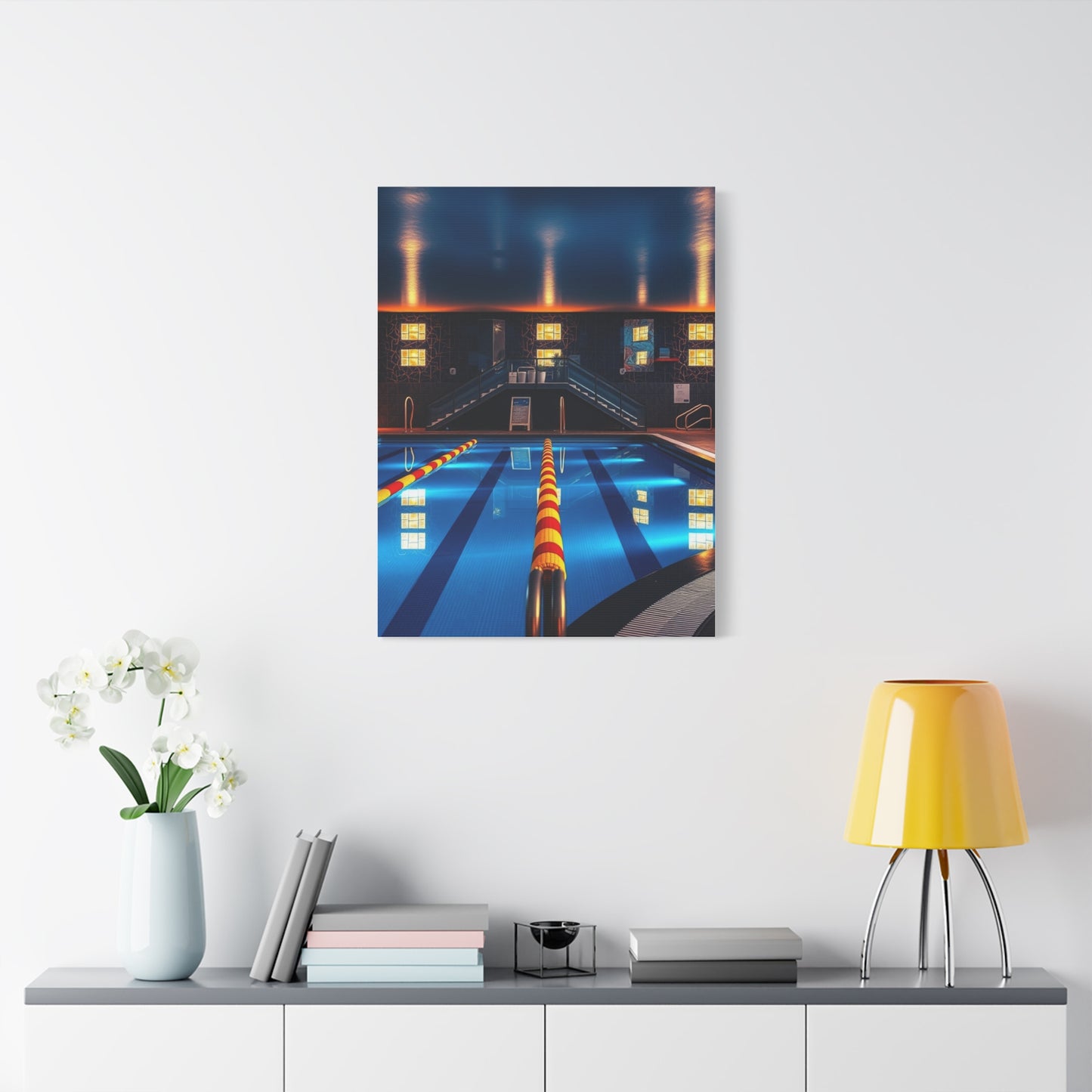 Supreme Swimming Pool Art Collection Wall Art & Canvas Print