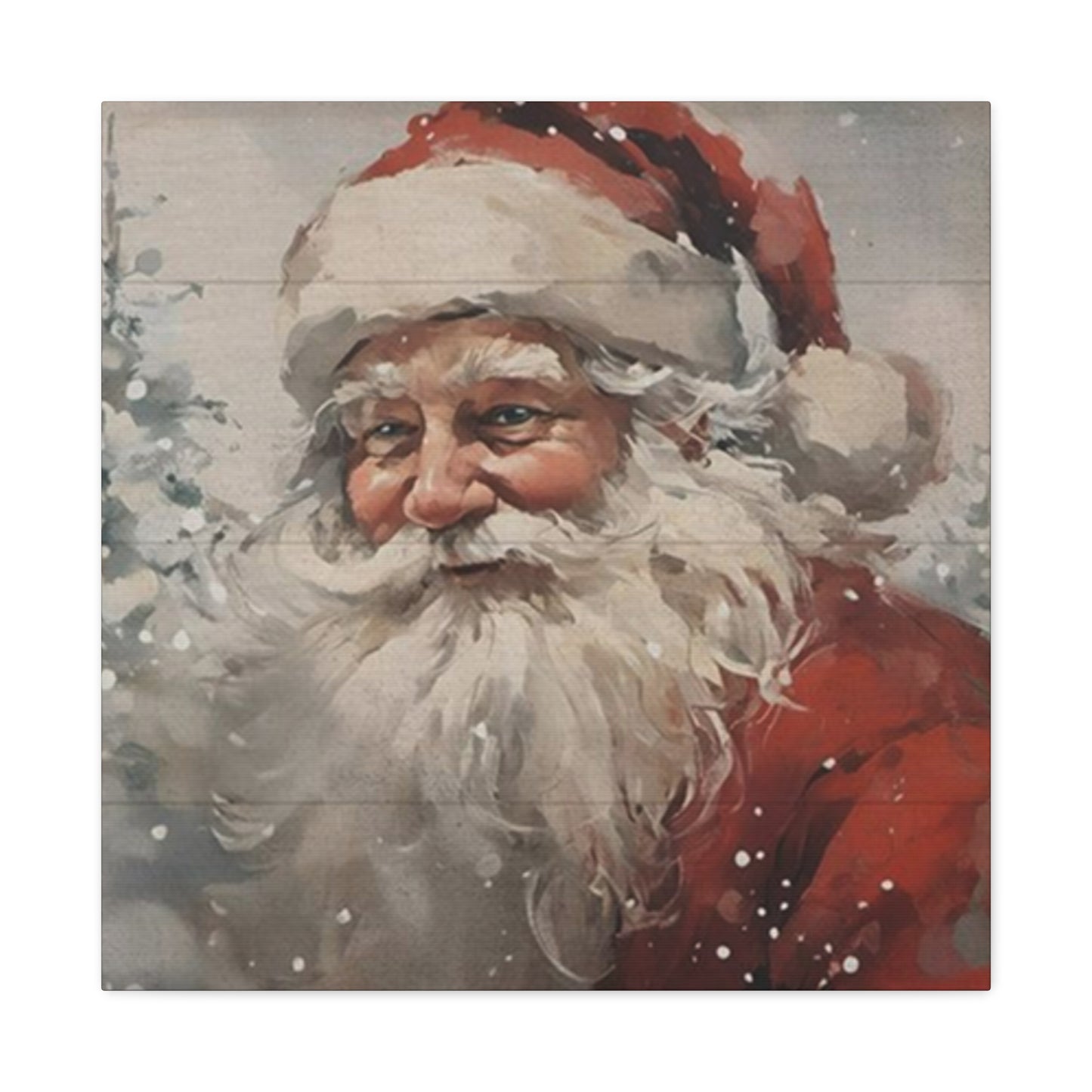 Santa Clause Face Wall Art & Canvas Prints