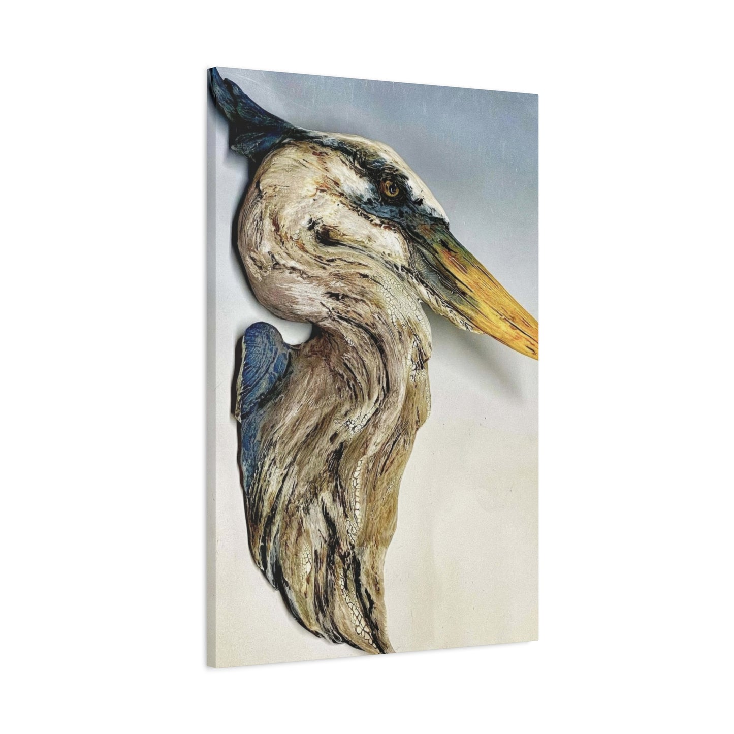Driftwood Crane 2 Wall Art & Canvas Prints