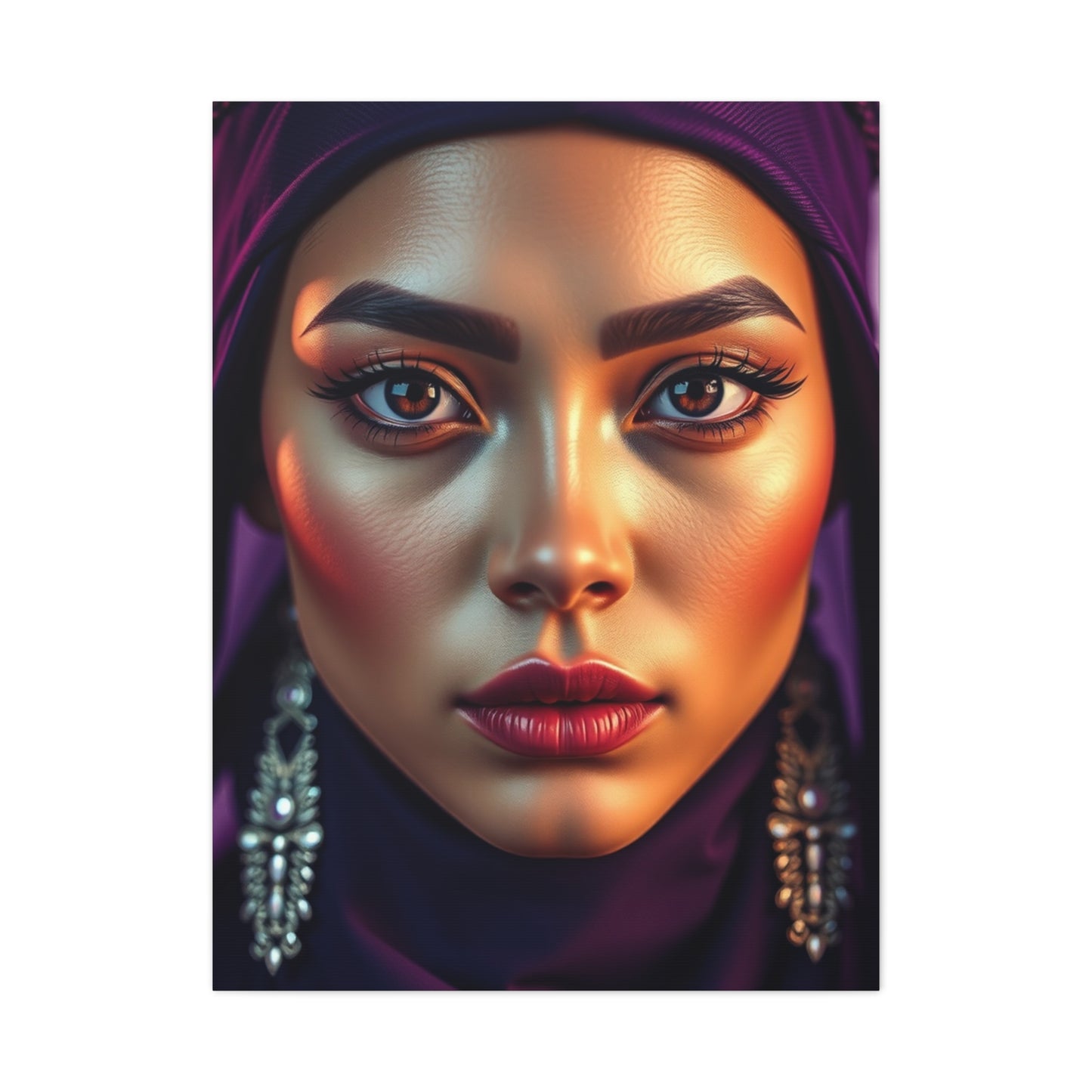 Violet Reverie Canvas