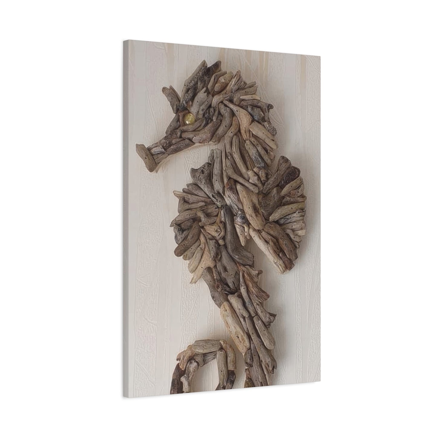 Driftwood Seahorse Wall Art & Canvas Prints