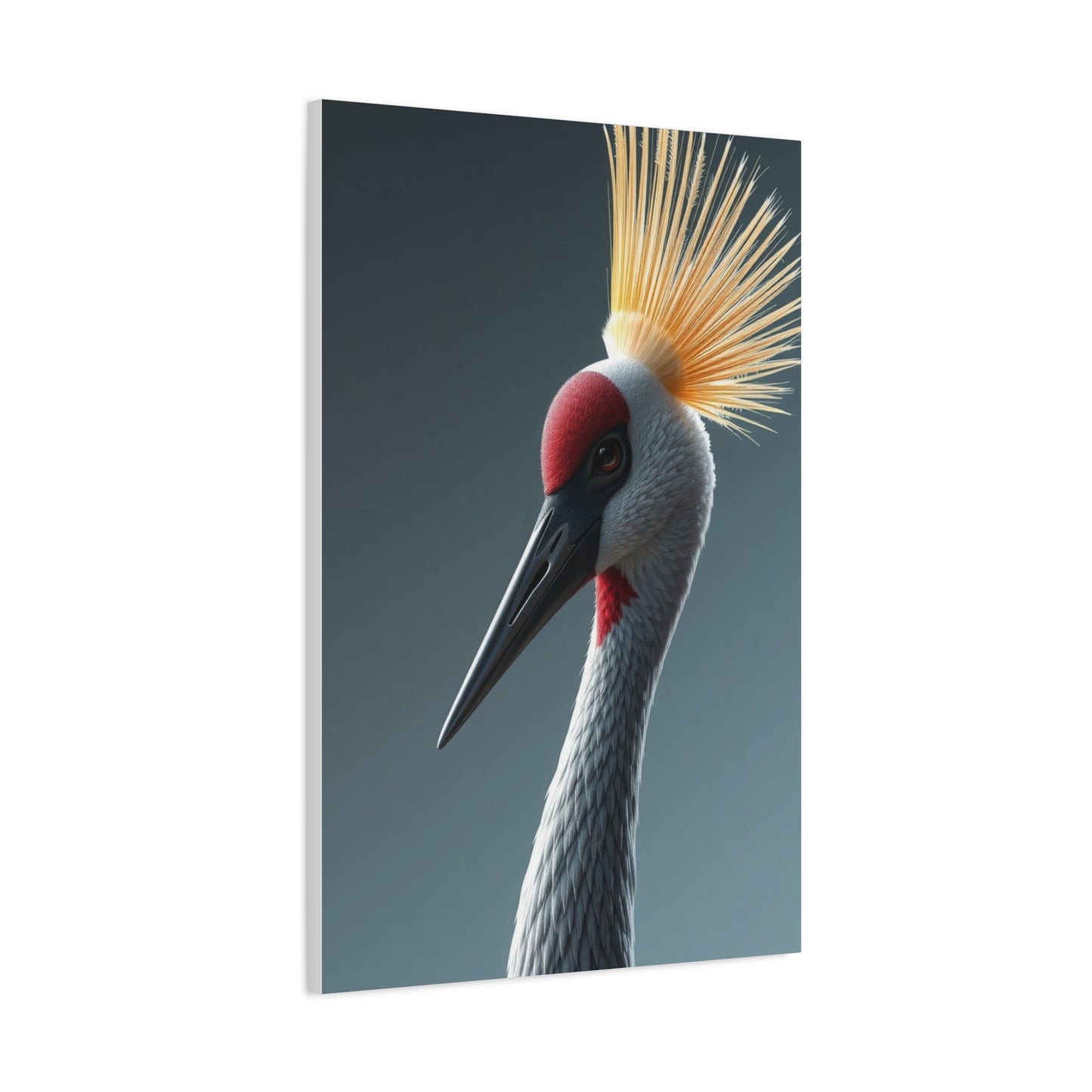 Crane Bird Art Luxury Canvas Wall Art & Canvas Print