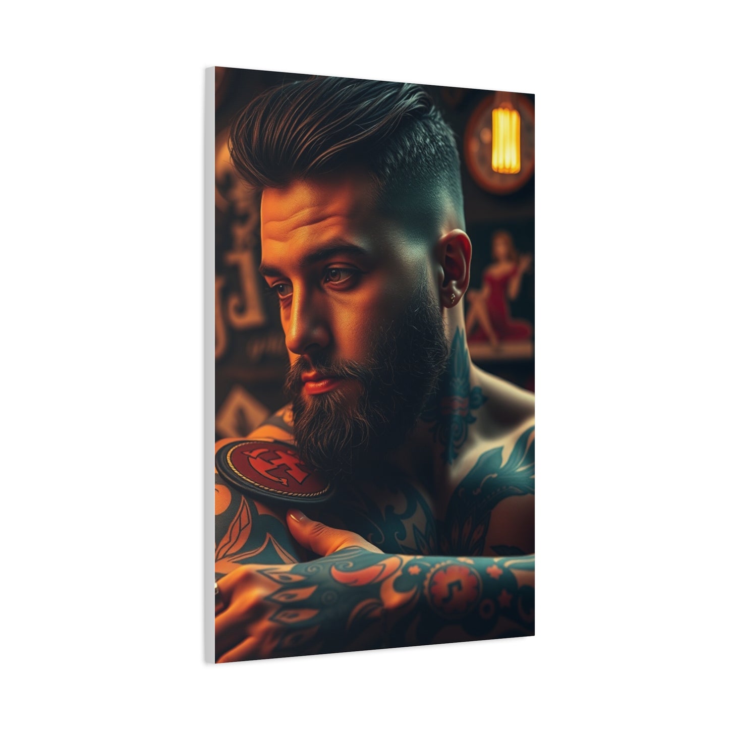 Supreme Tattoo Parlor Art Collection Wall Art & Canvas Print