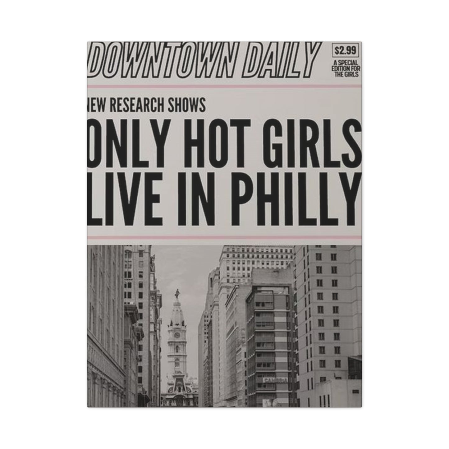 Vintage Newspaper Philadelphia Wall Art & Canvas Prints