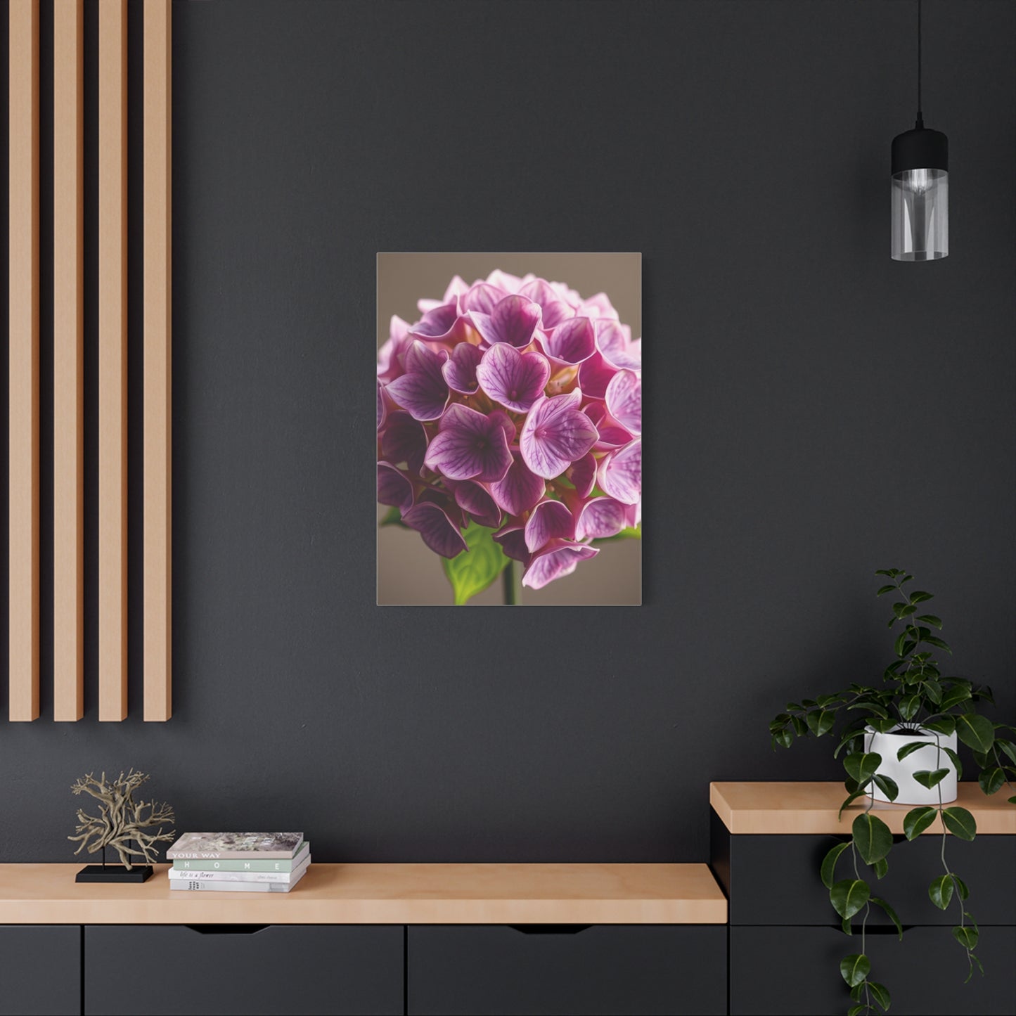 Collection Hydrangea Flower Art Art Wall Art & Canvas Print
