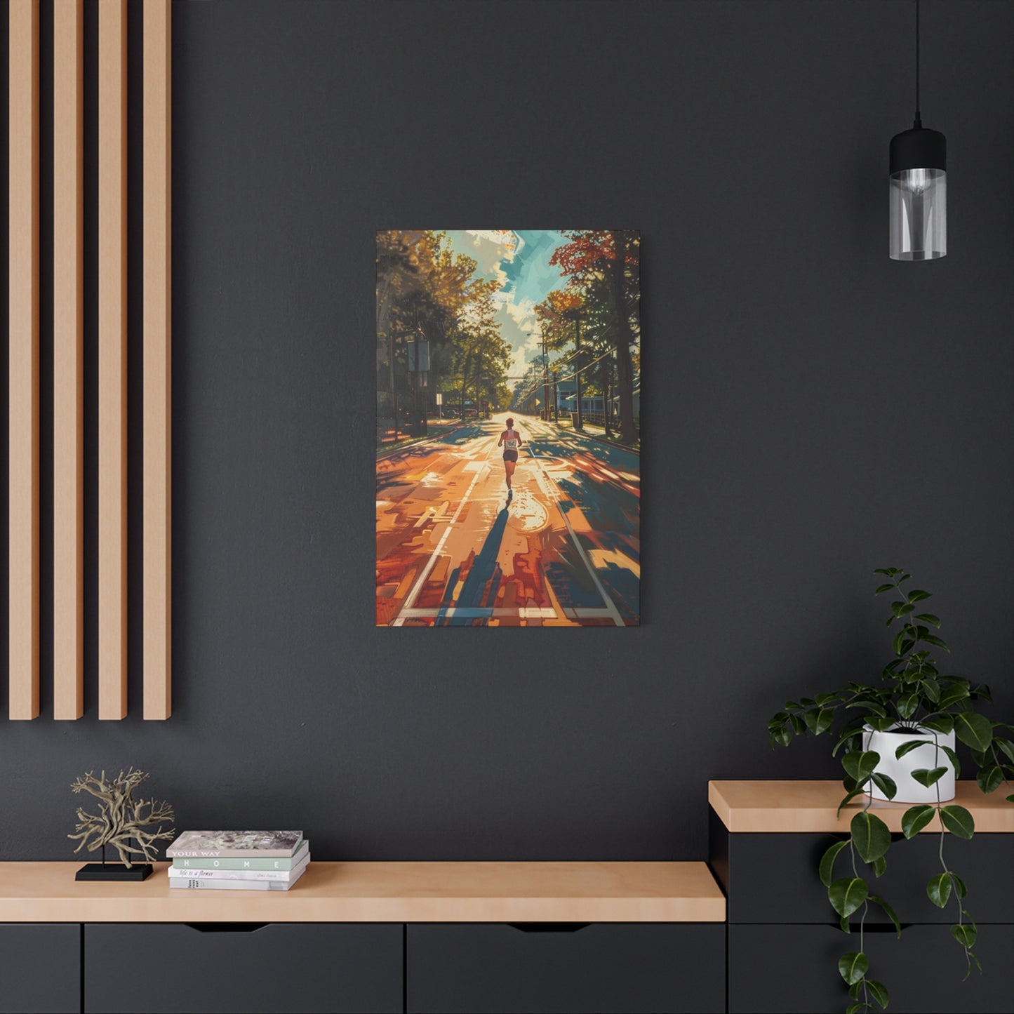 Morning Running Wall Art & Canvas Prints
