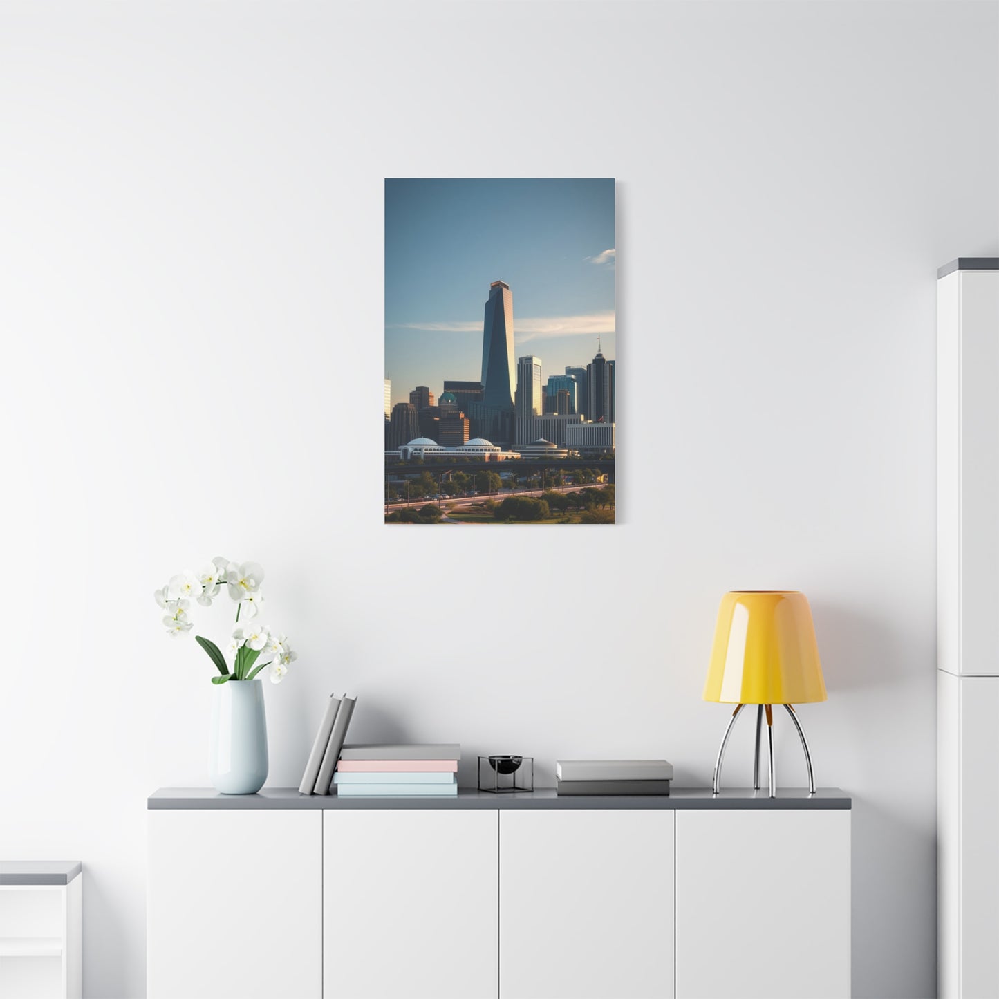 Houston Skylines Art Supreme Gallery Wall Art & Canvas Print