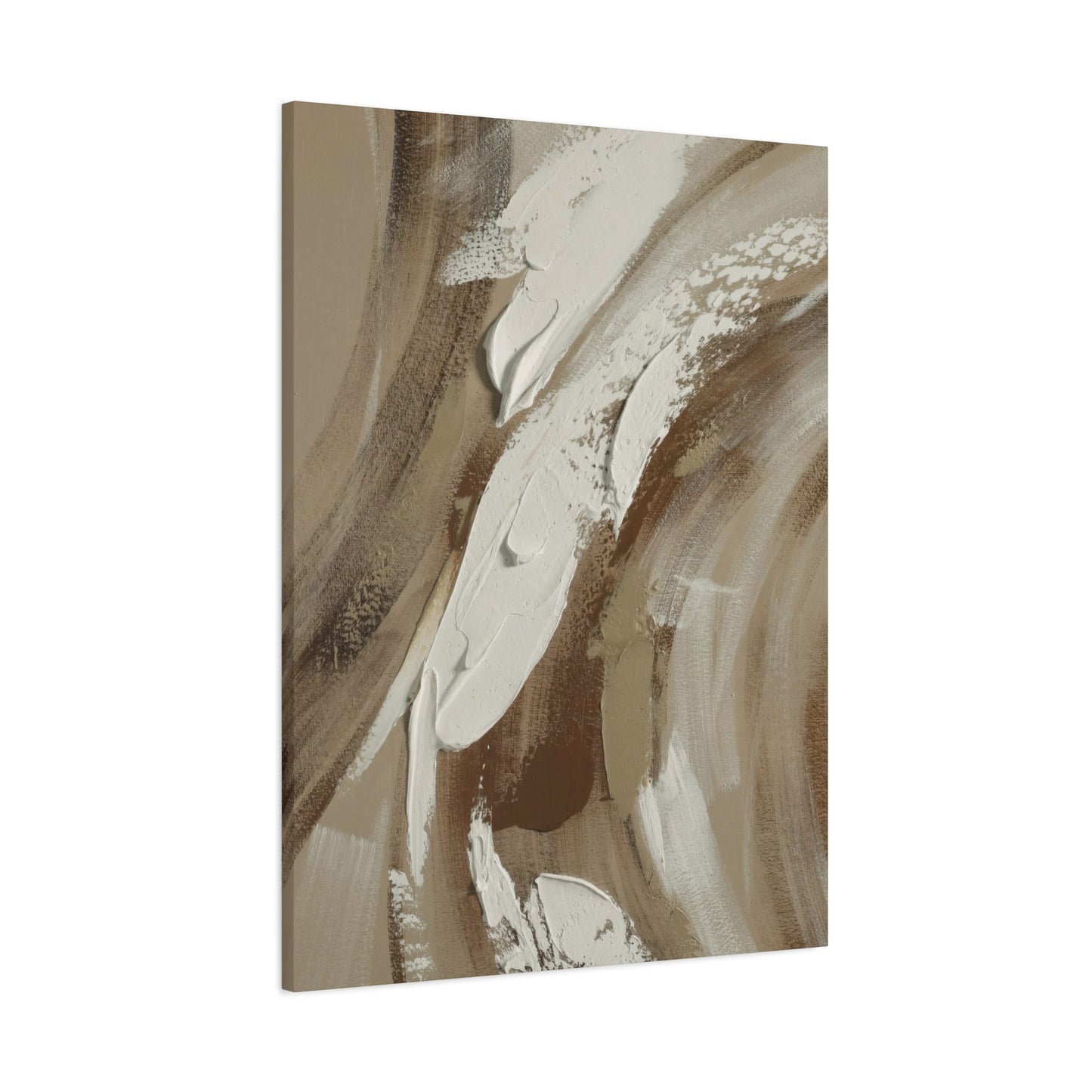 Swirling Abstract Earthy Wall Art & Canvas Prints